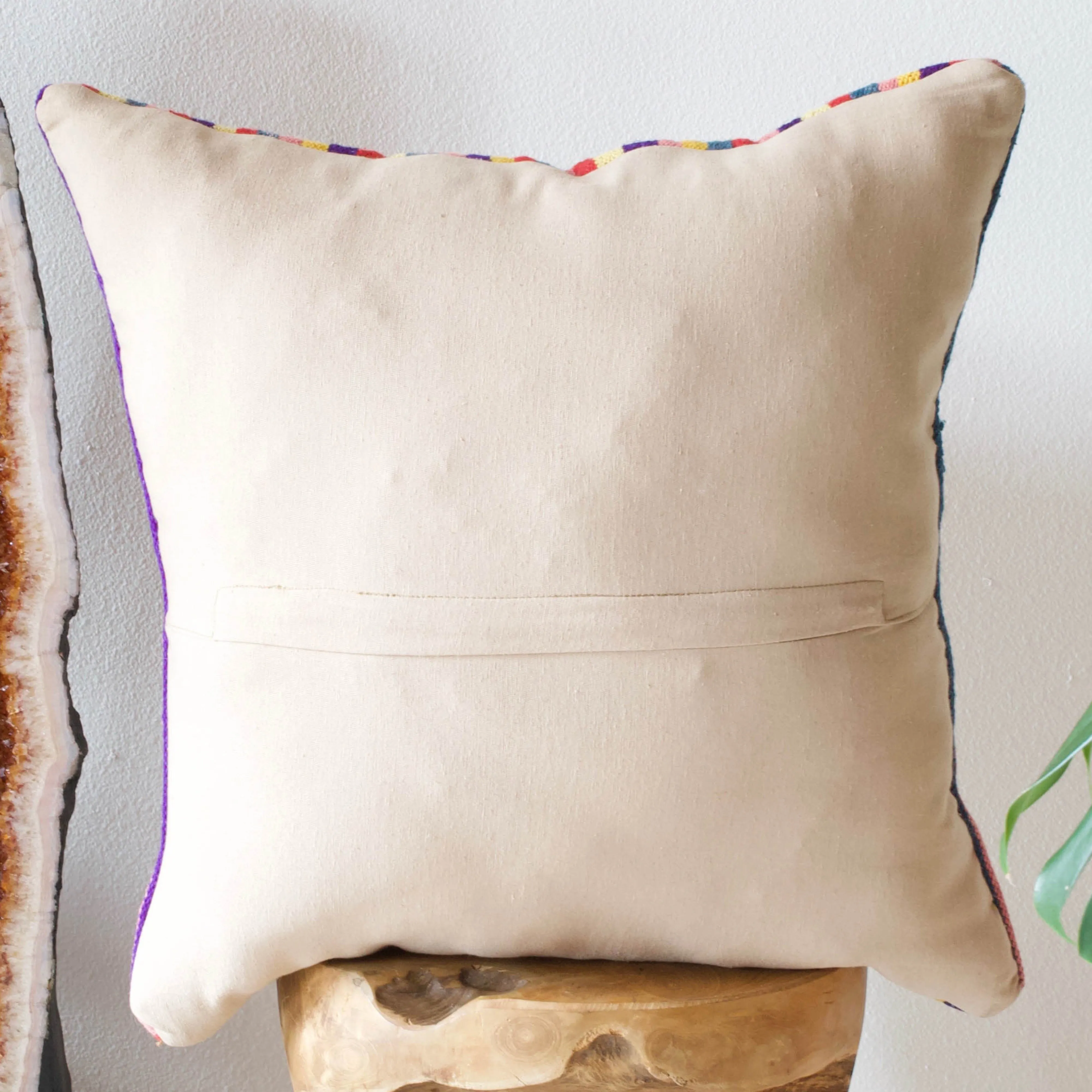 Turkish Kilim Pillow 24"x24"