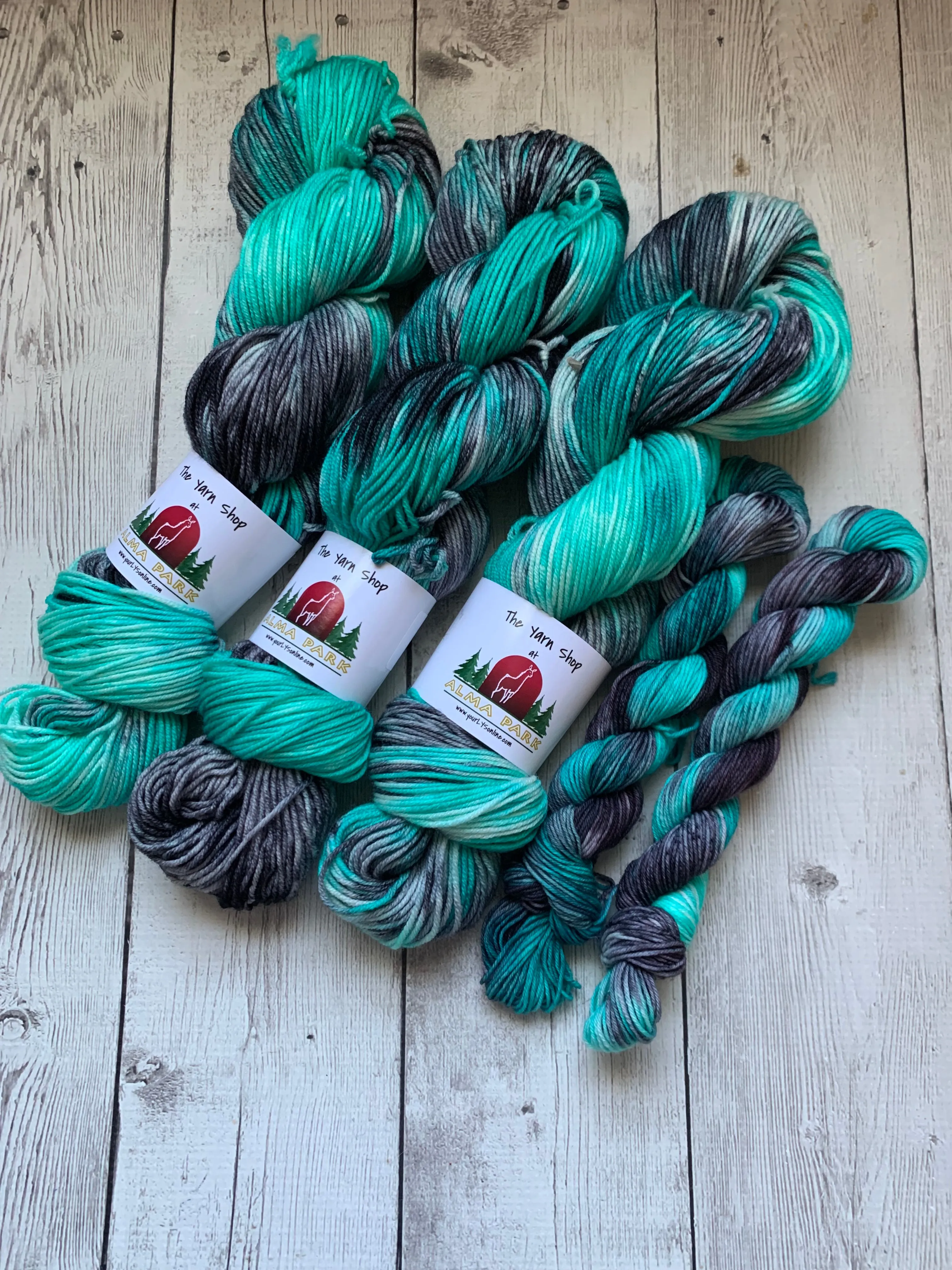 TURN AROUND BRIGHT EYES™ -  Hand Painted- Multiple Yarn Weights  -  RTS