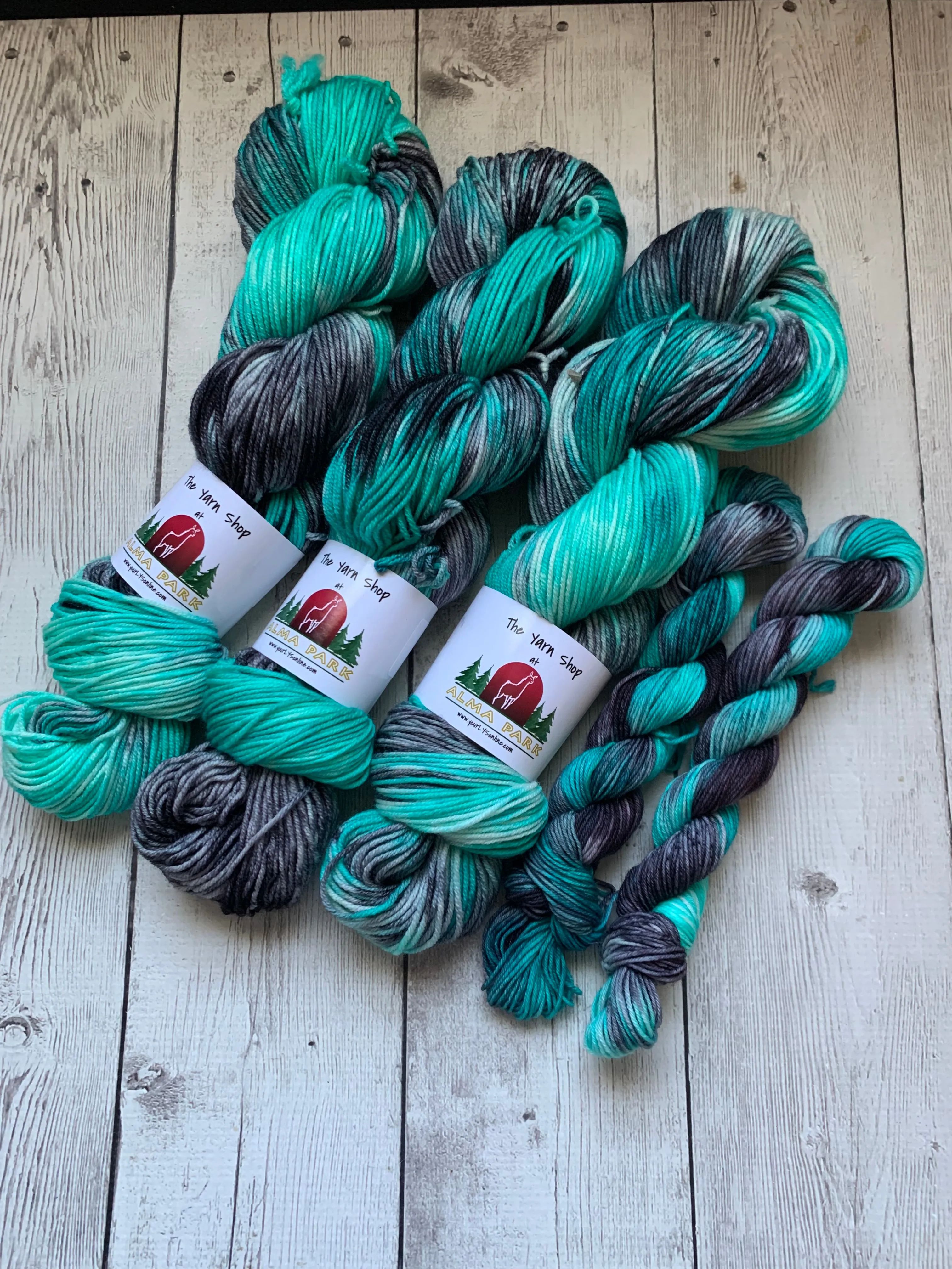 TURN AROUND BRIGHT EYES™ -  Hand Painted- Multiple Yarn Weights  -  RTS