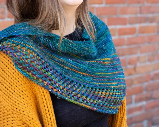 Tweed Boomerang Scarf Kit