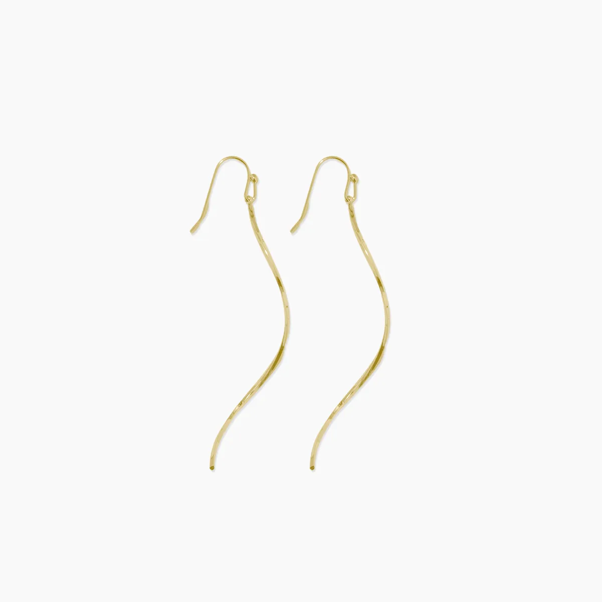 Twisted Bar Earrings