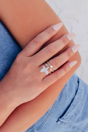 Twisted Butterfly Ring