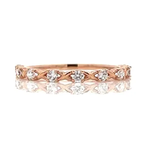 twisted diamond band