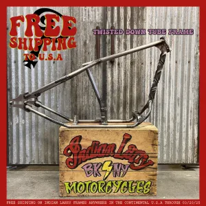 Twisted Down Tube Frame