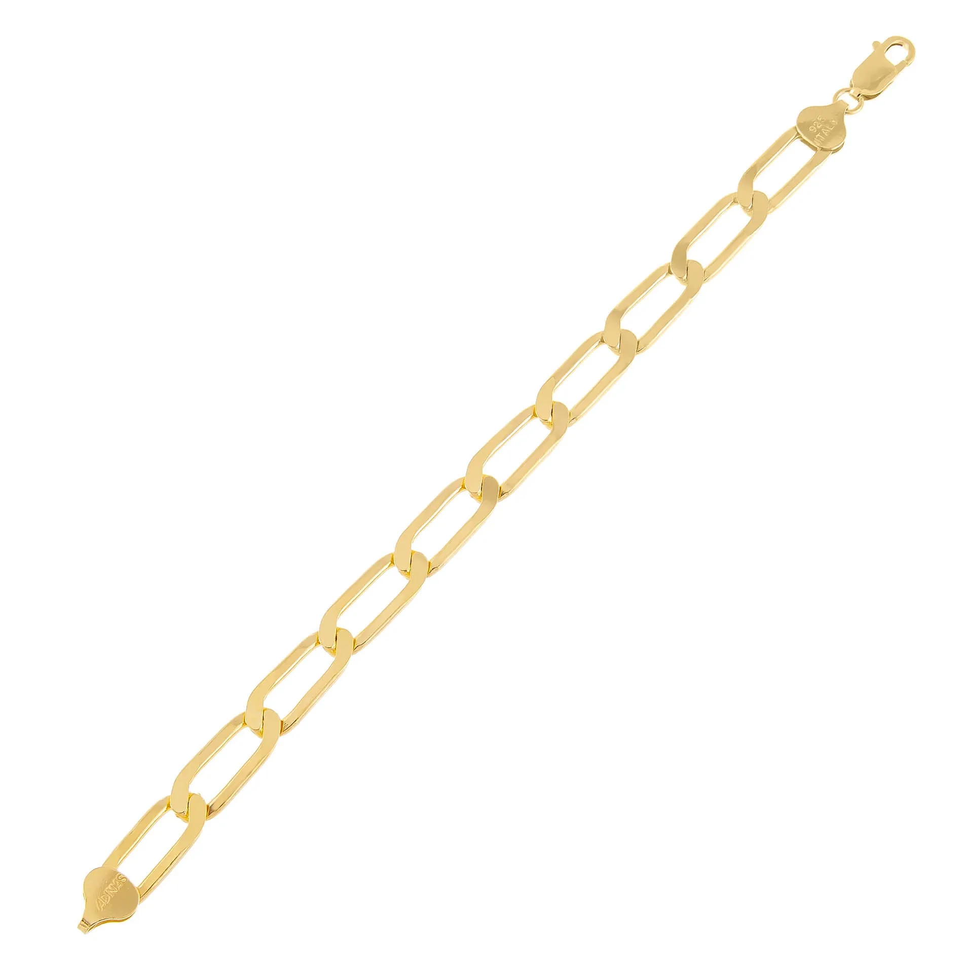 Twisted Paperclip Link Bracelet