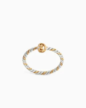 Twisted Petroglyph Ring