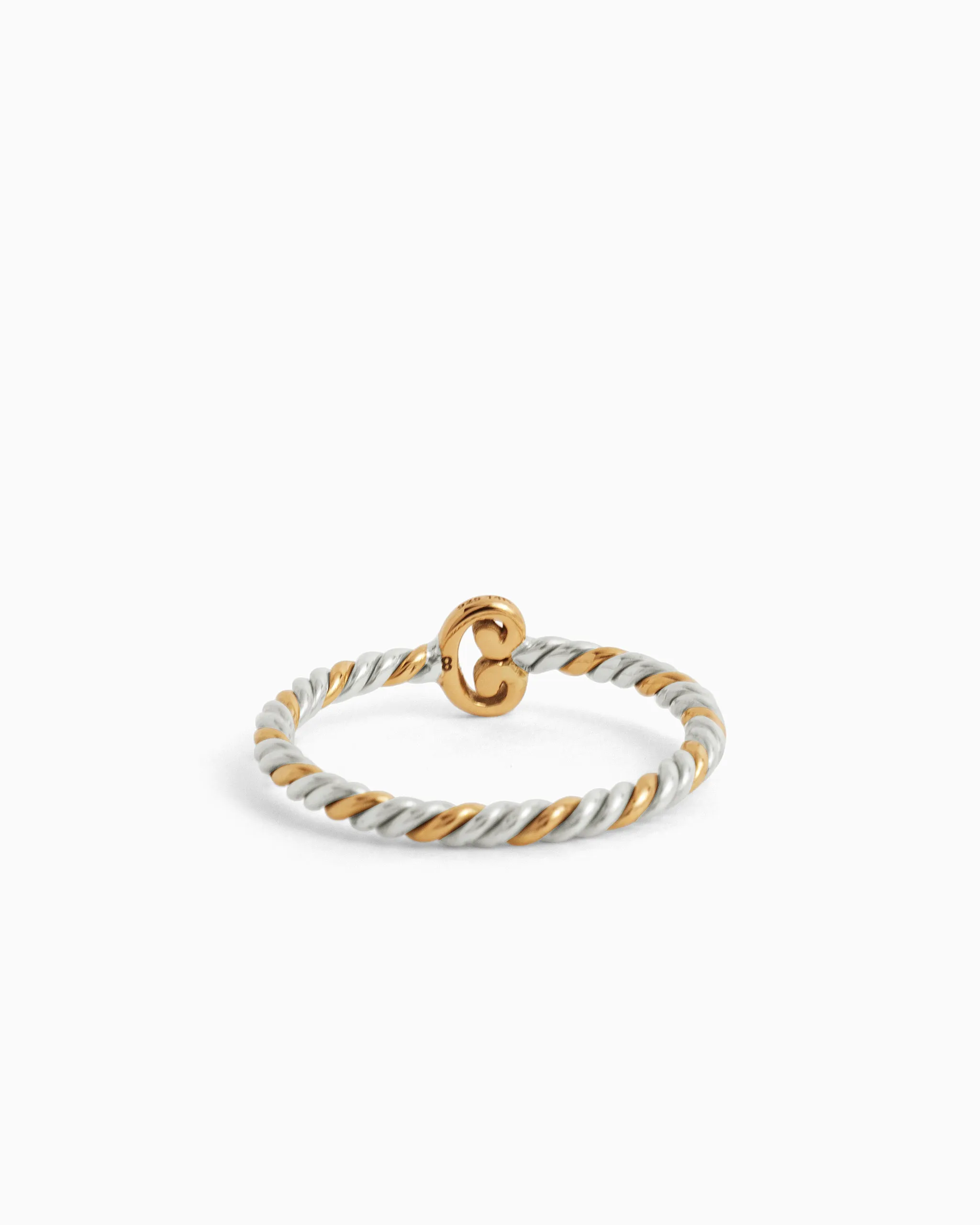 Twisted Petroglyph Ring