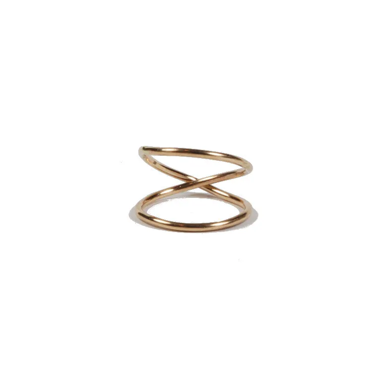 Twisted Together Ring