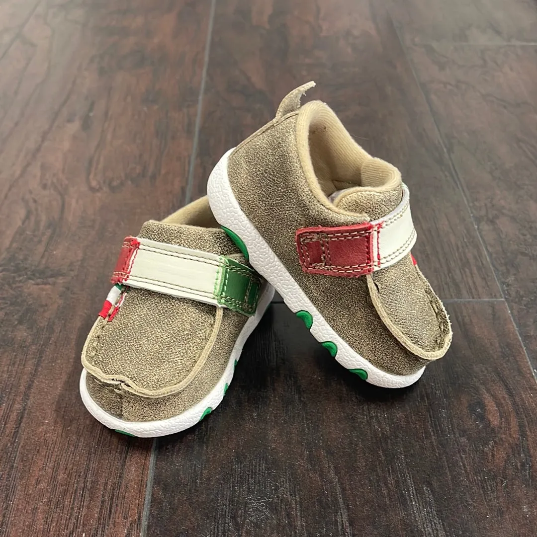 Twisted X-Infant Driving Moc