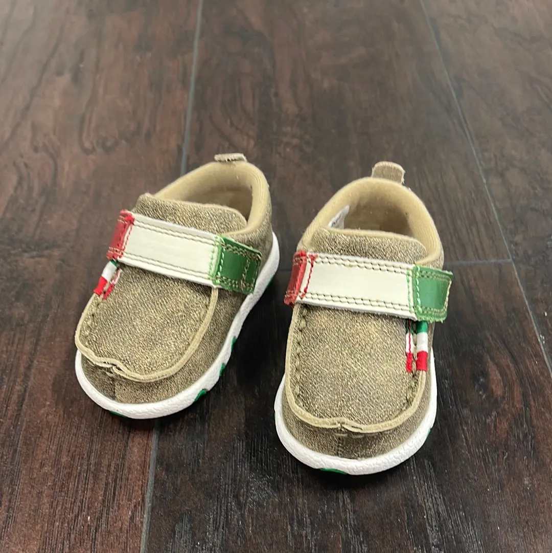 Twisted X-Infant Driving Moc