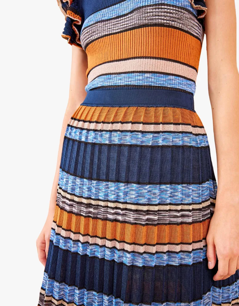 Ulla Johnson Seraphine Skirt in Adriatic