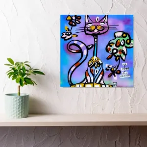Up and Down and All Around - Lebo Steel Mineral Print