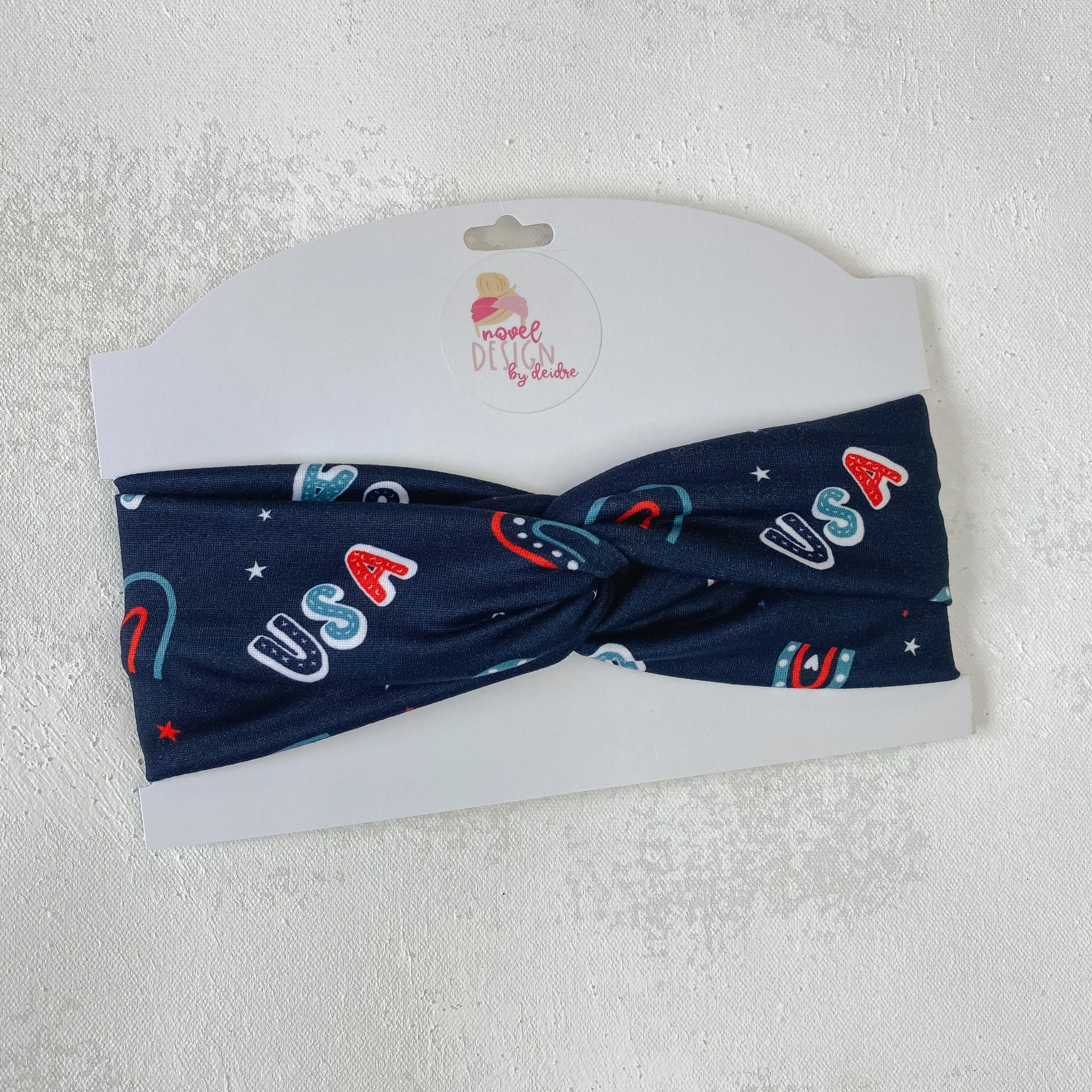 USA Twist Turban Headband