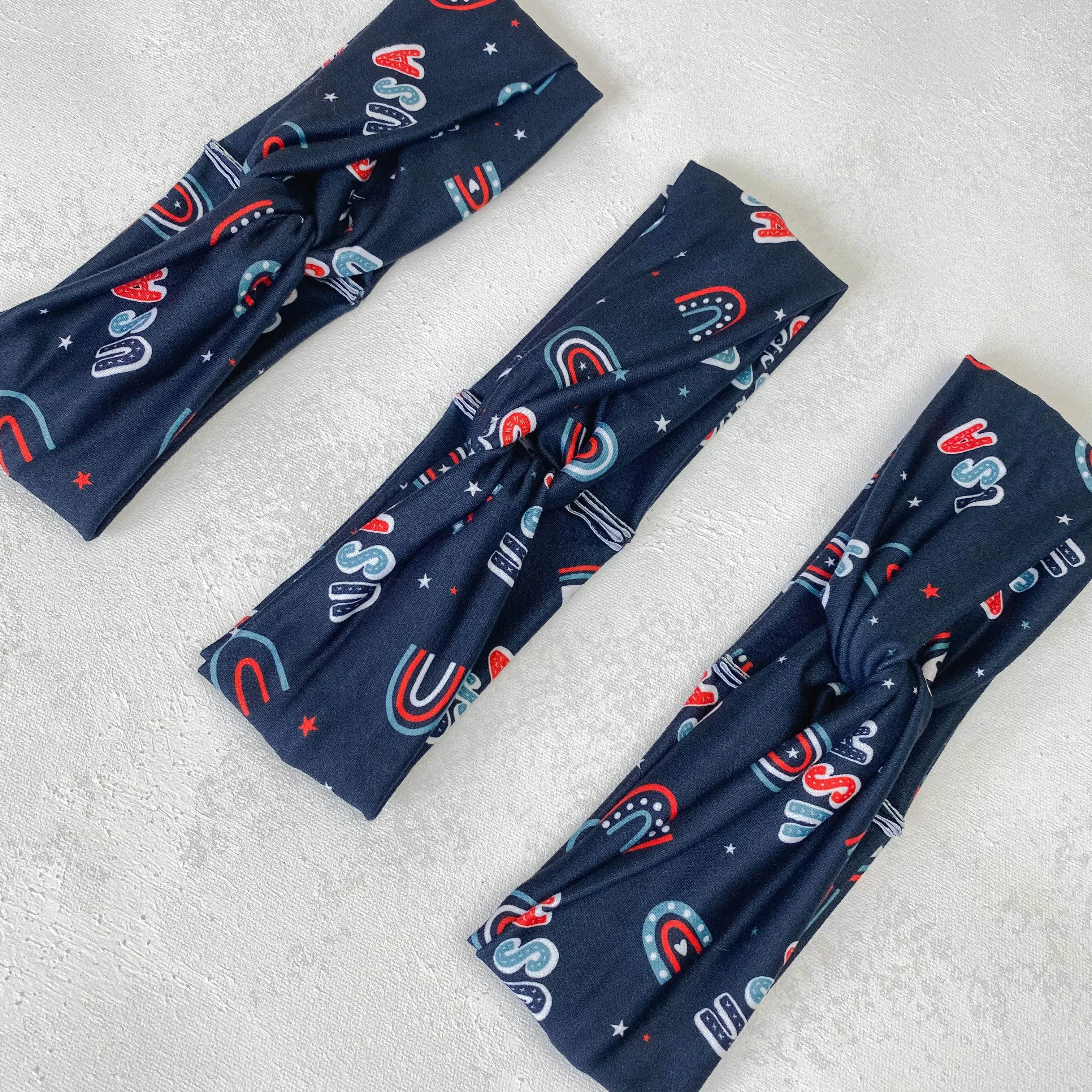 USA Twist Turban Headband