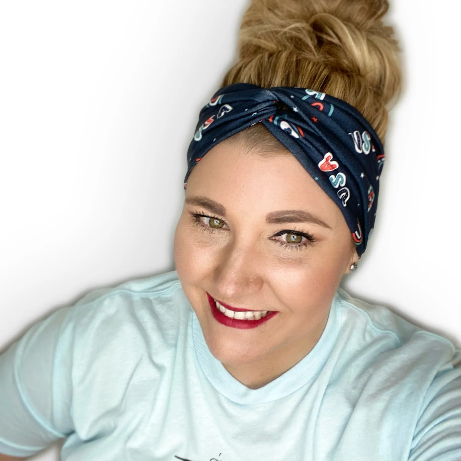 USA Twist Turban Headband