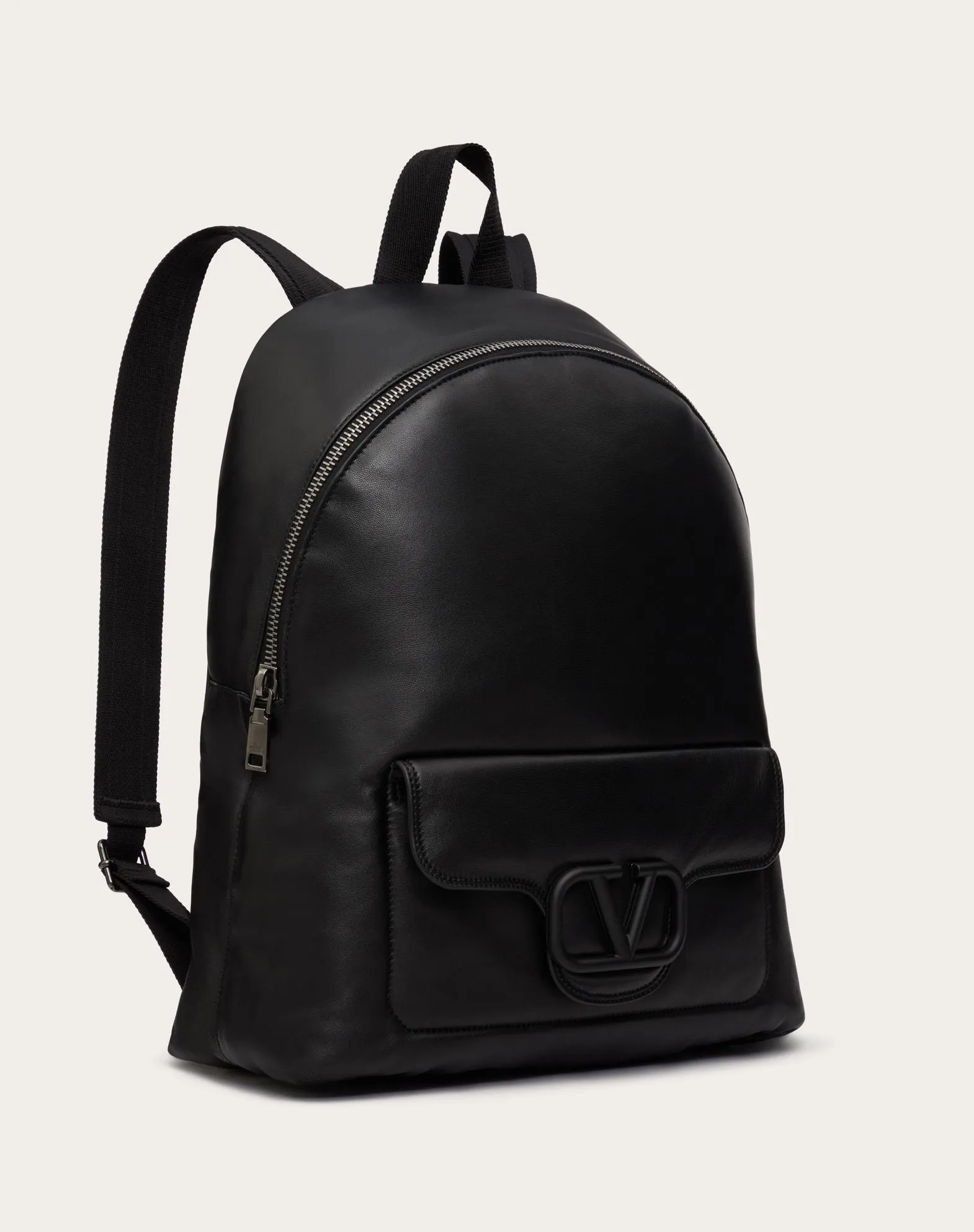 Valentino Garavani Noir Nappa Leather Backpack
