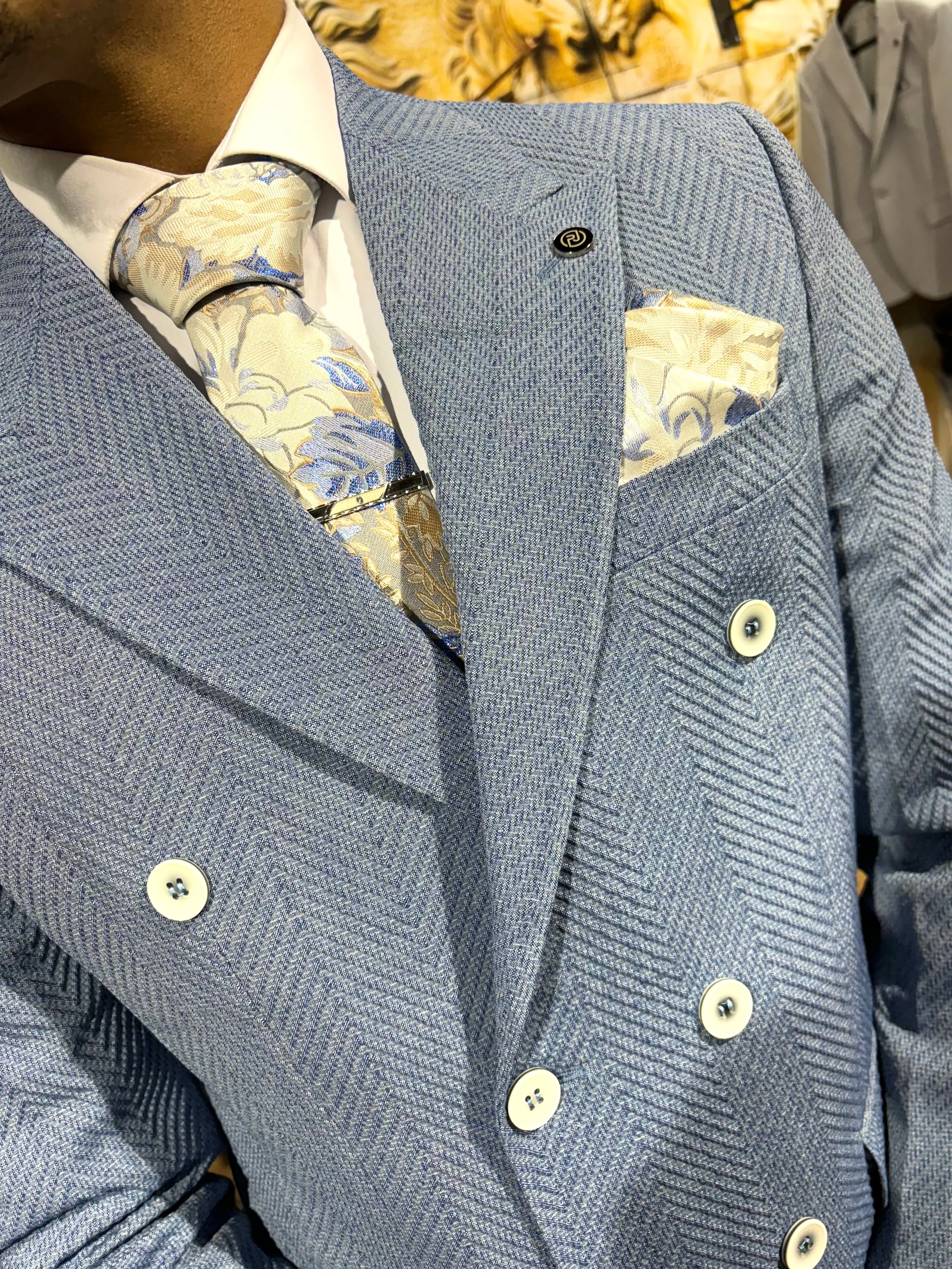 Valetti - Blue 2 Piece Suit