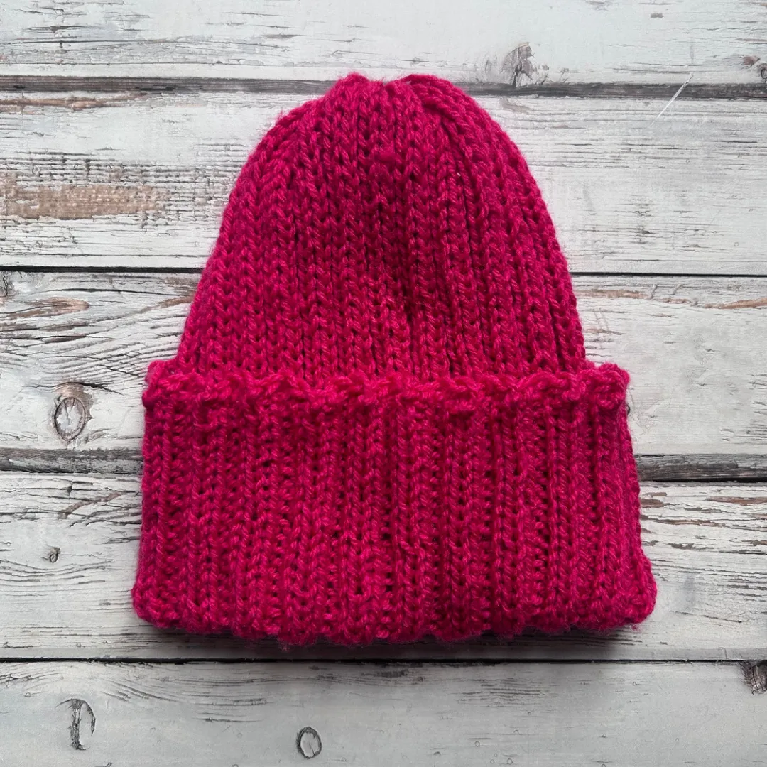 Vegan Unisex Beanie, Small Adult / Teen