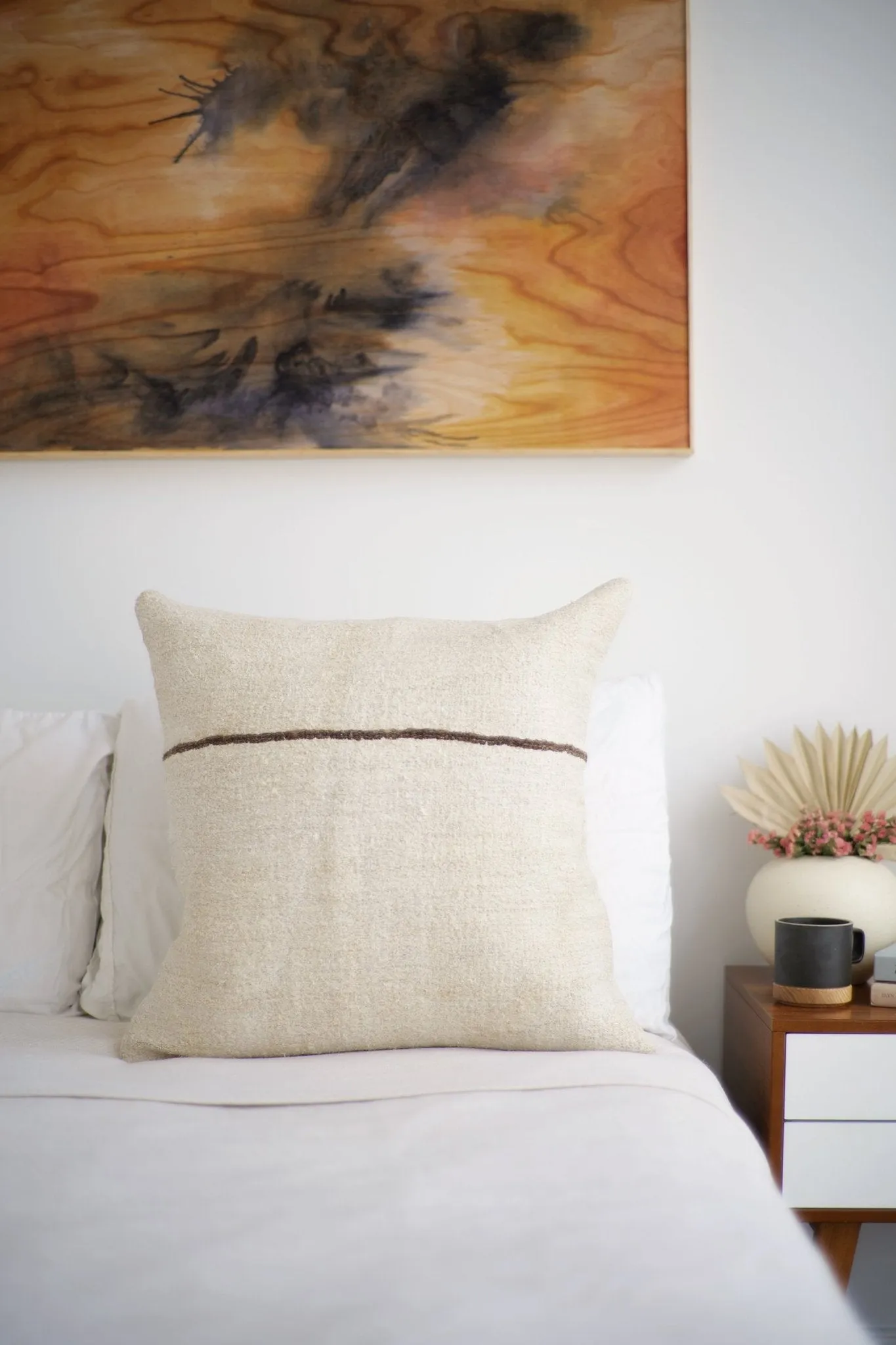 Vintage Hemp Pillow No. 64