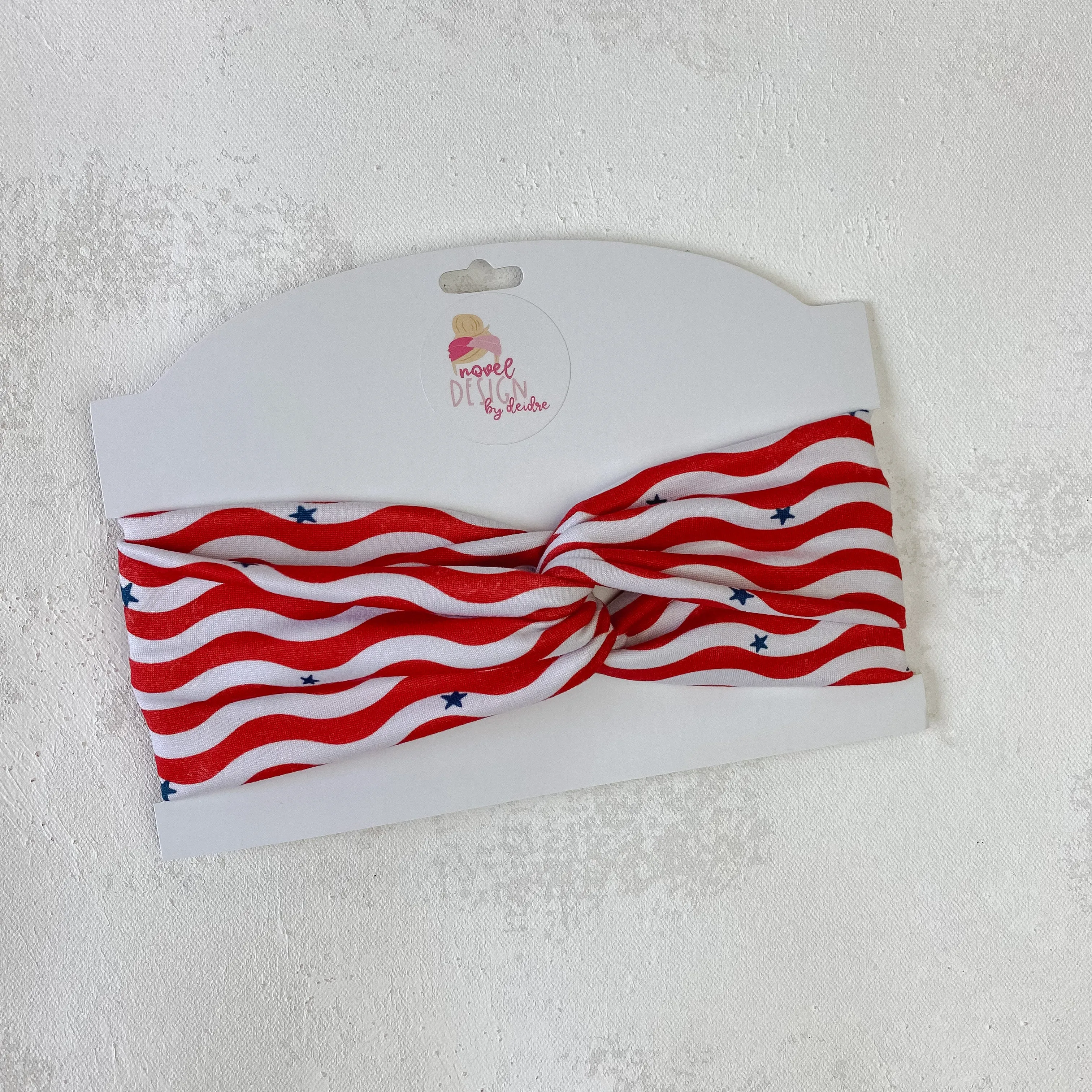 Wavy Stripes Twist Turban Headband