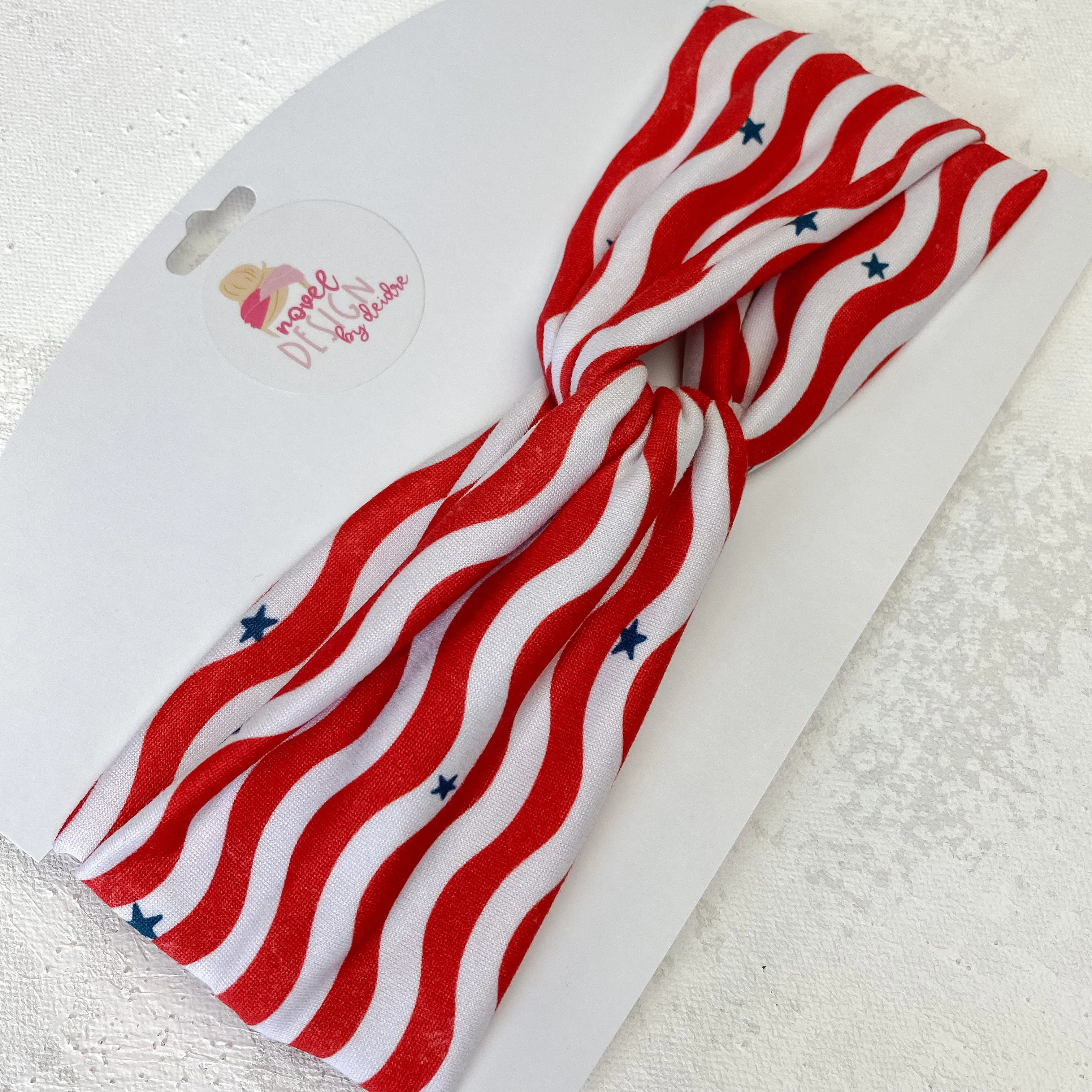 Wavy Stripes Twist Turban Headband