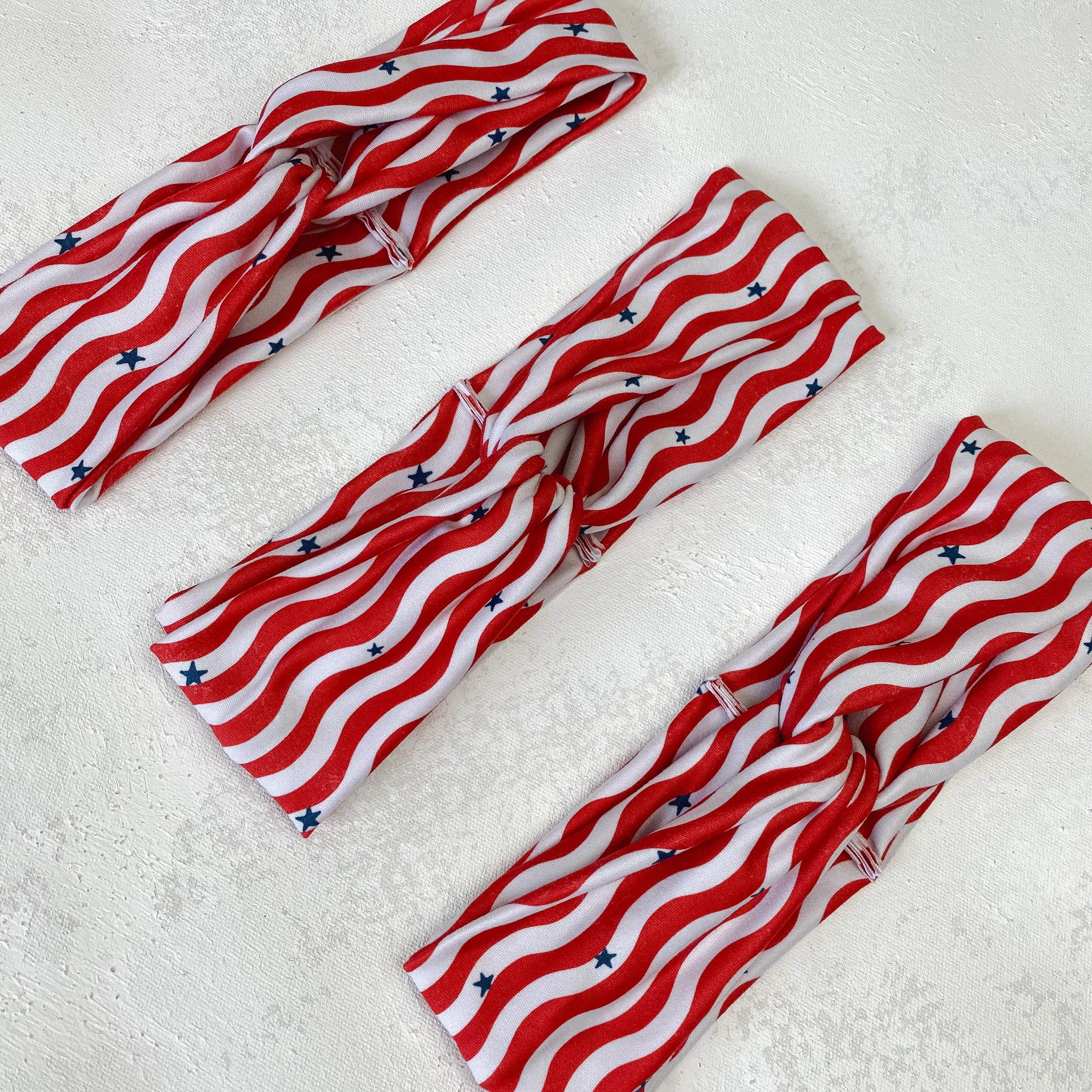 Wavy Stripes Twist Turban Headband