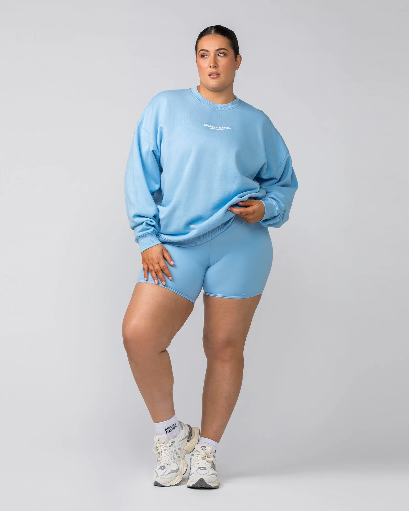Weekend Oversized Pullover - Skyride