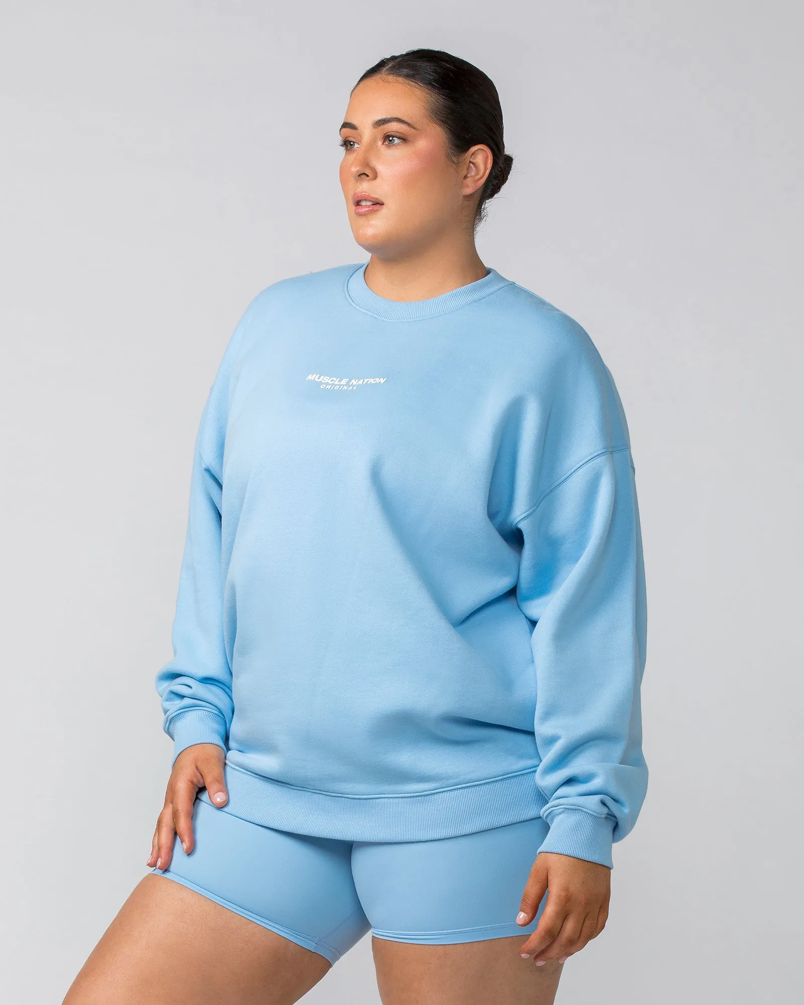 Weekend Oversized Pullover - Skyride