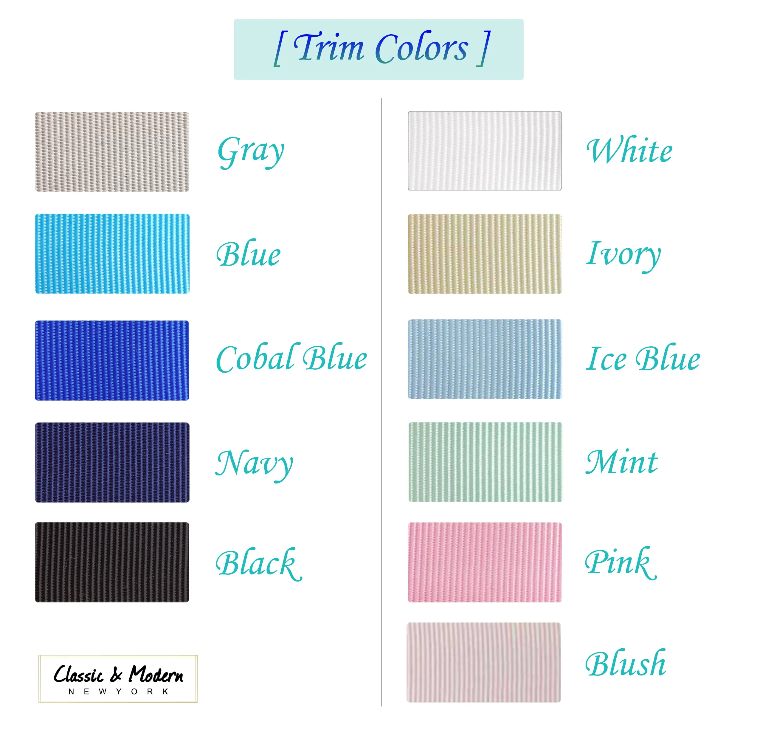 White Linen Relaxed Roman Shade with Black Ribbon Band