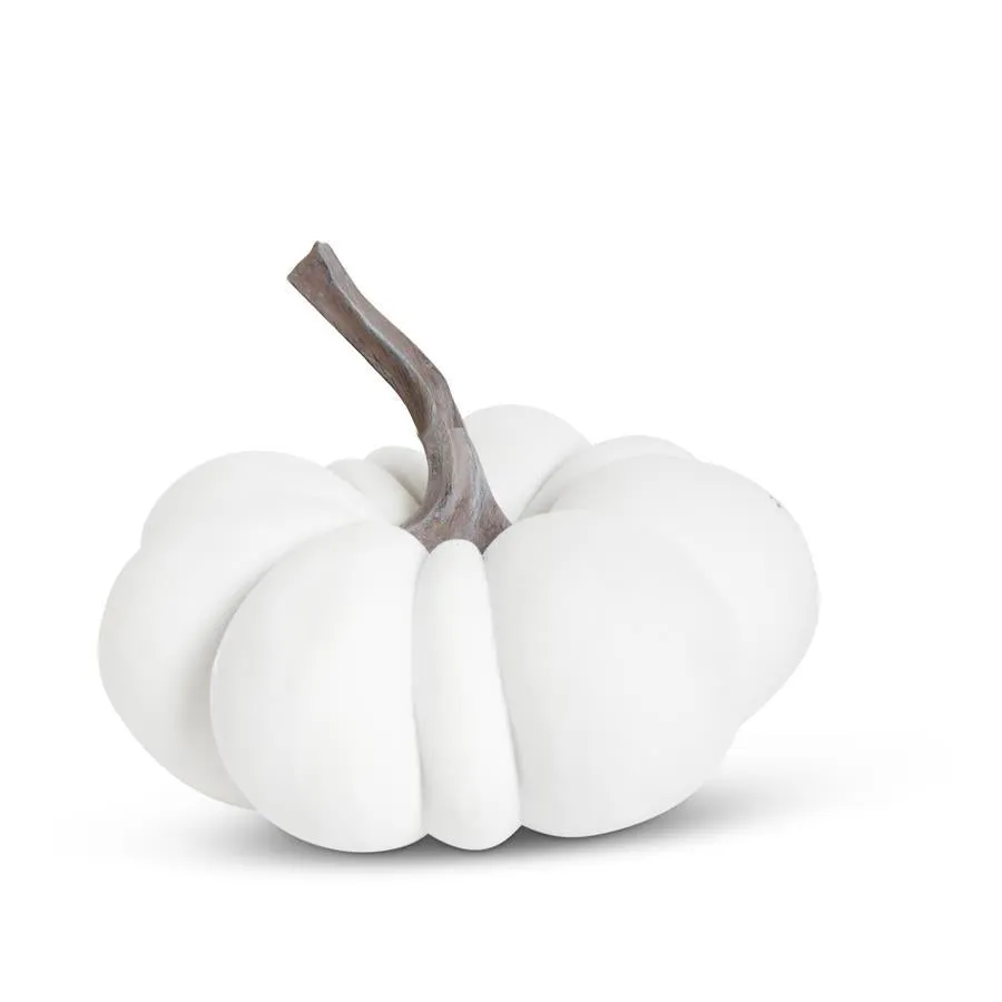 White Textured Pumpkin