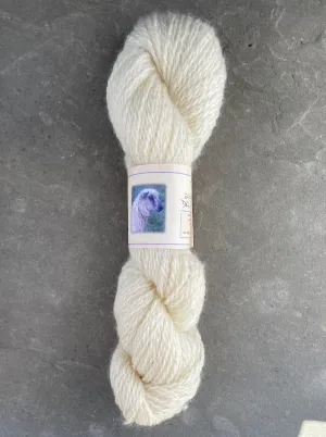 White Wensleydale Yarn - DK/light worsted