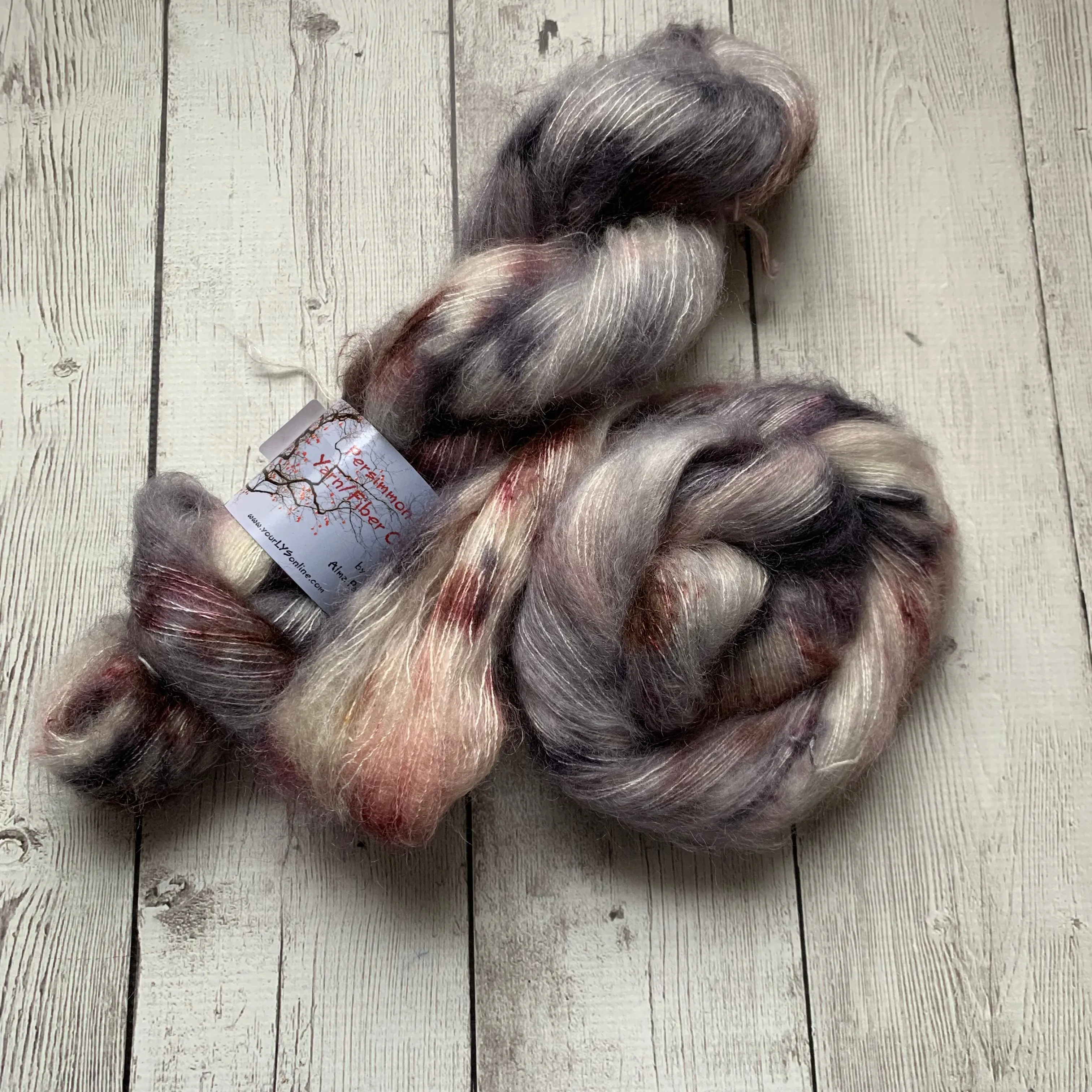 WILD HORSES ™ Persimmon Hill Yarn of the Month -  Hand Painted/ Speckled RTS