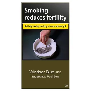 Windsor Blue Superking Real Blue Cigarettes