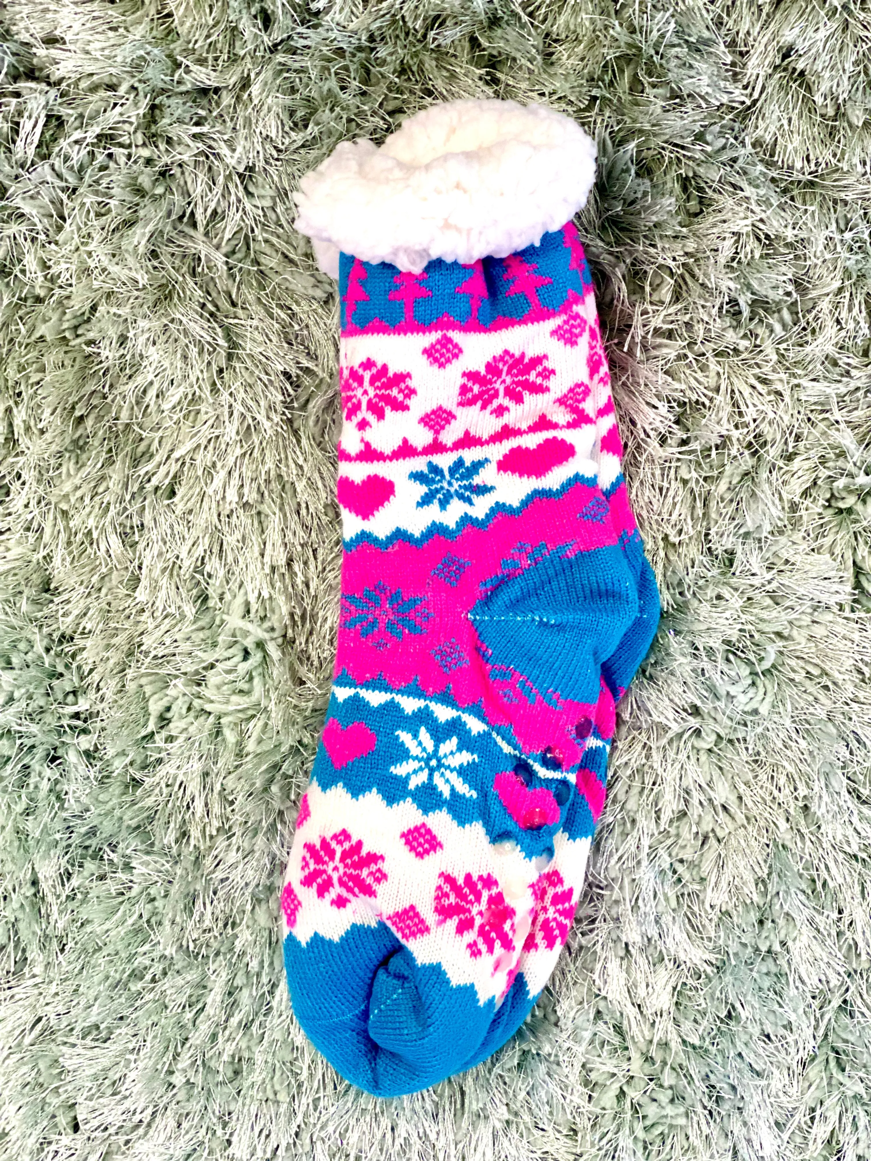 Winter Print Socks