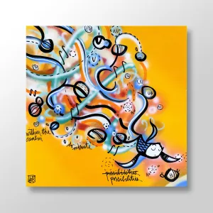 Within the Realm - Lebo Brushed Aluminum Art Bond