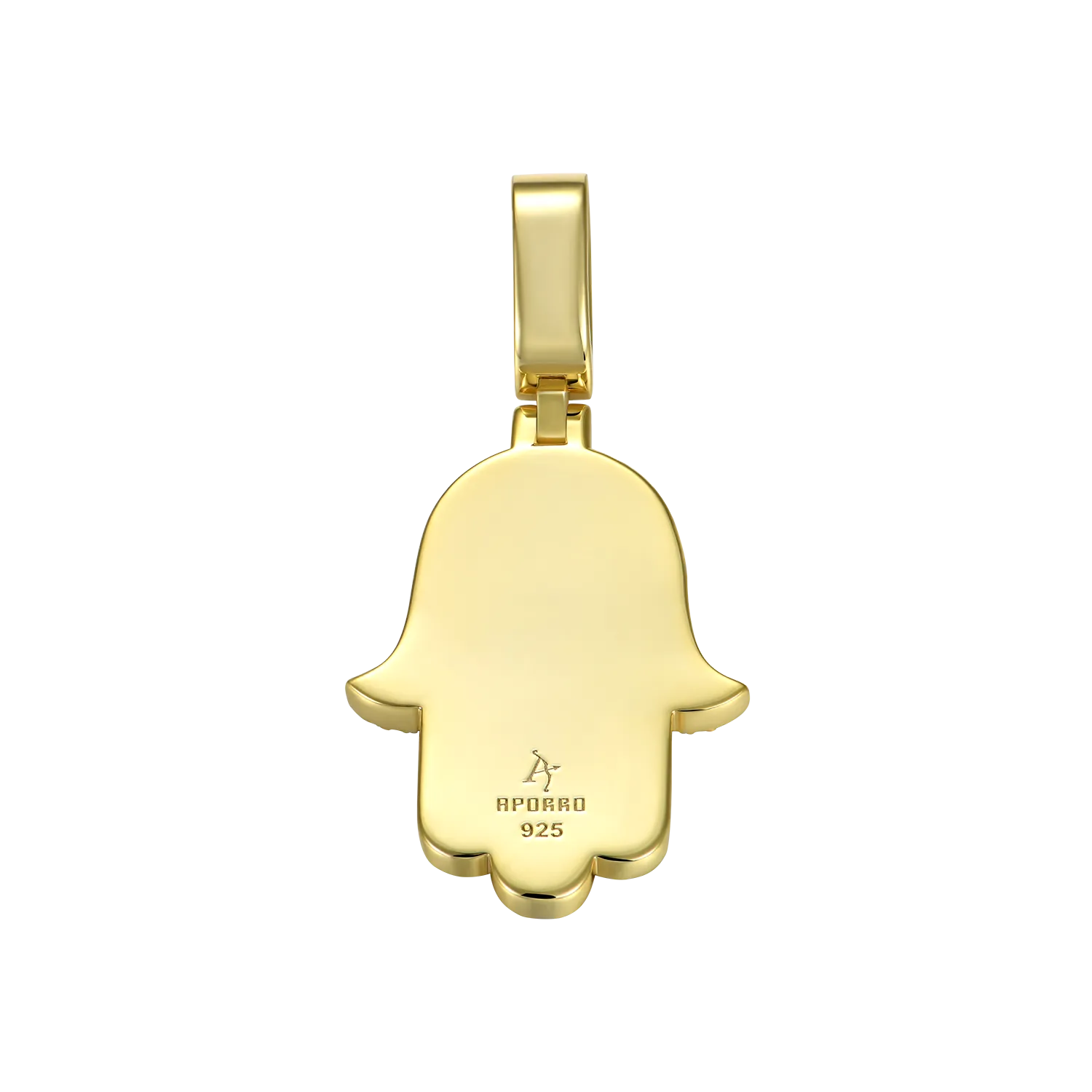 Women's Double-Layered Hamsa Pendant