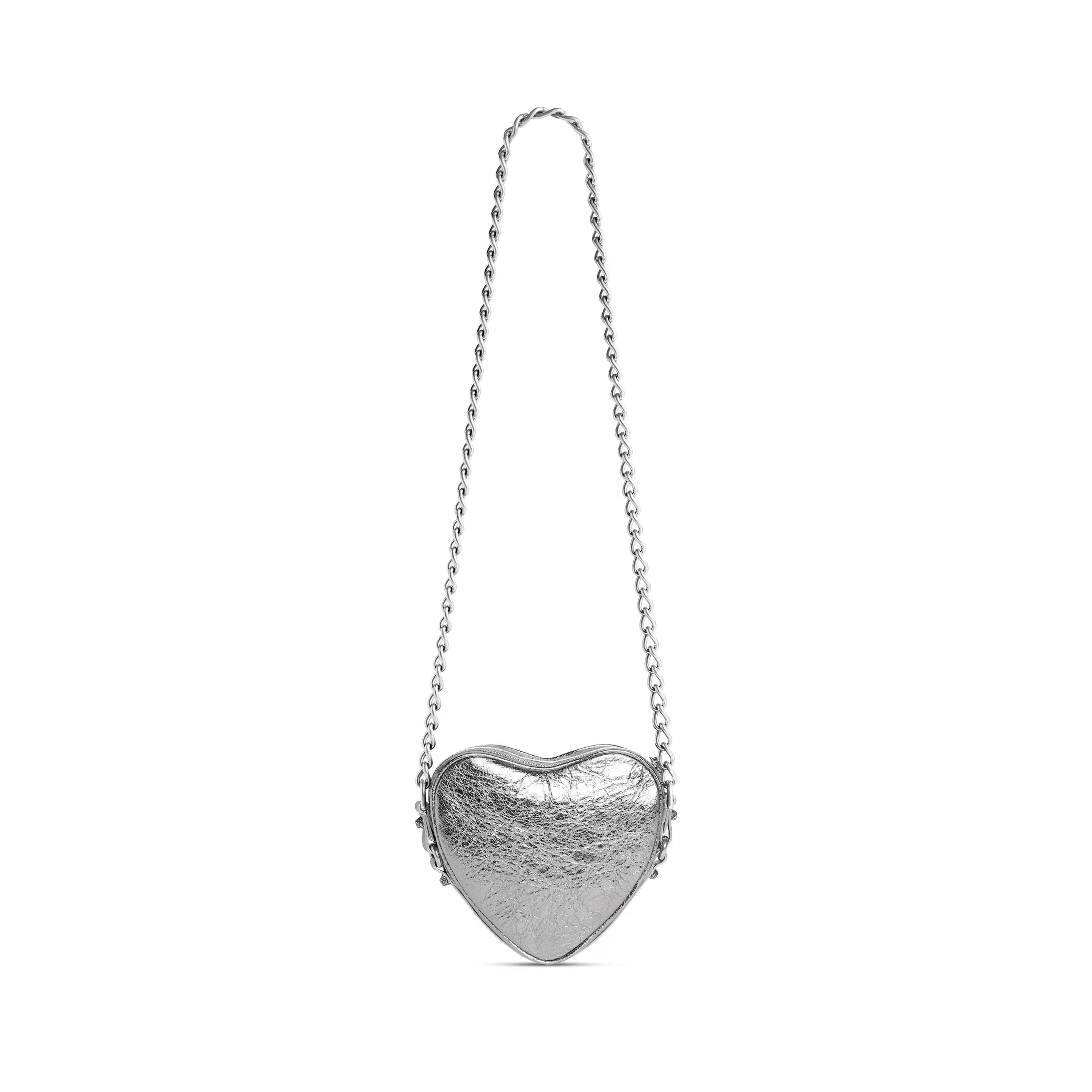 Women's Le Cagole Heart Mini Bag Metallized