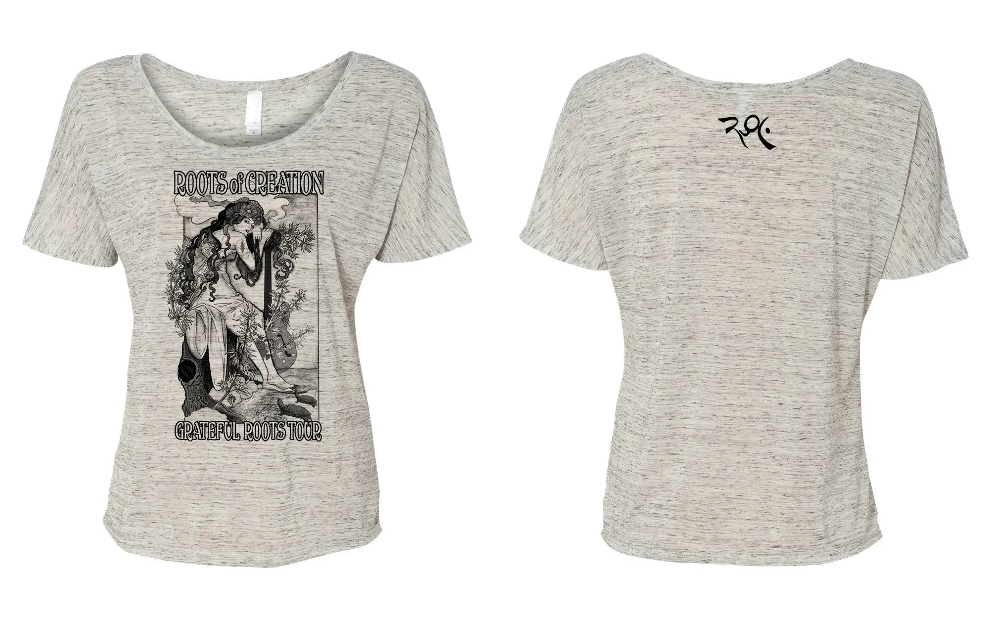 WOMEN'S T-SHIRT: Grateful Roots Tour 2020 Logo