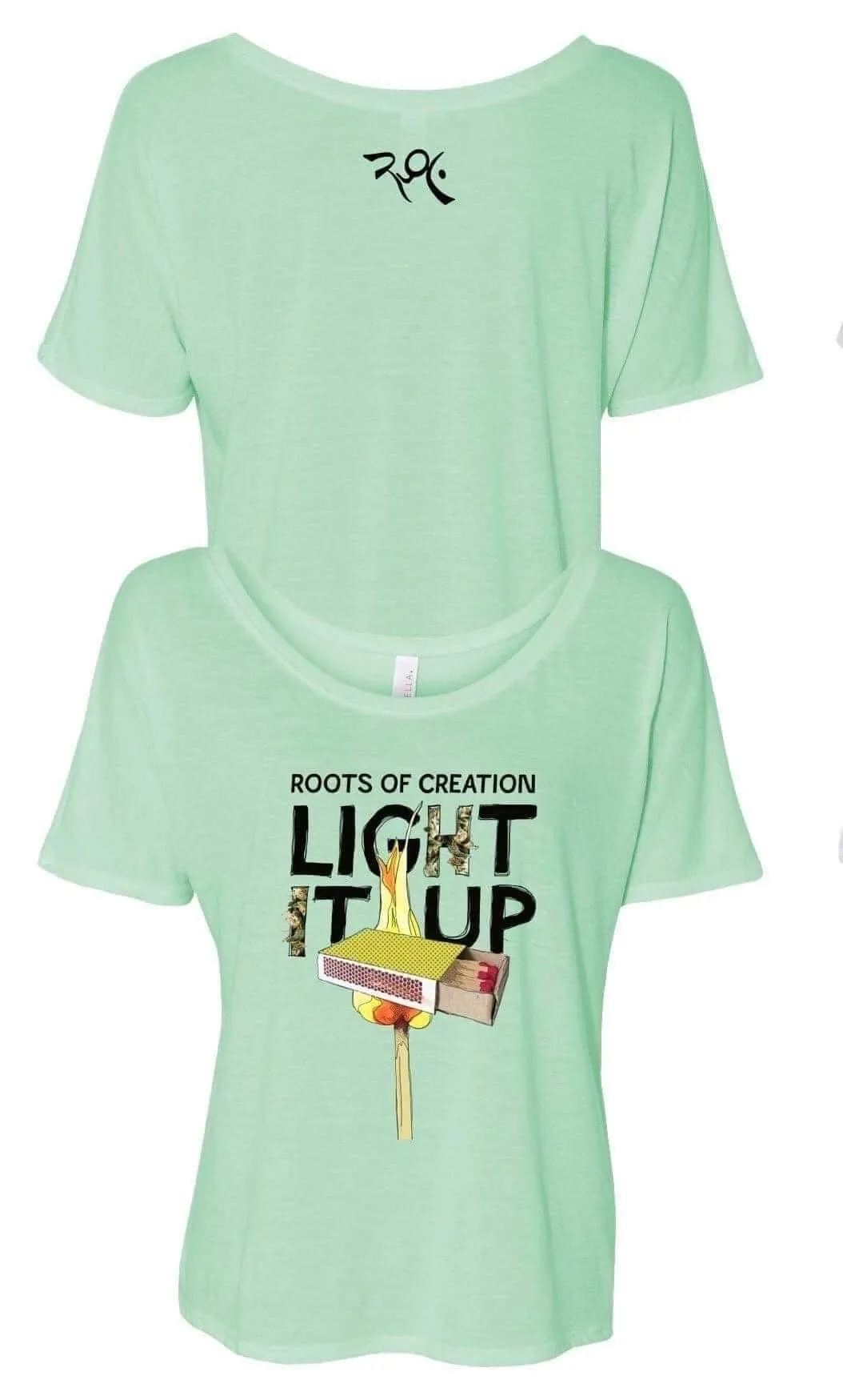 WOMEN’S T-SHIRT: Light It Up Logo