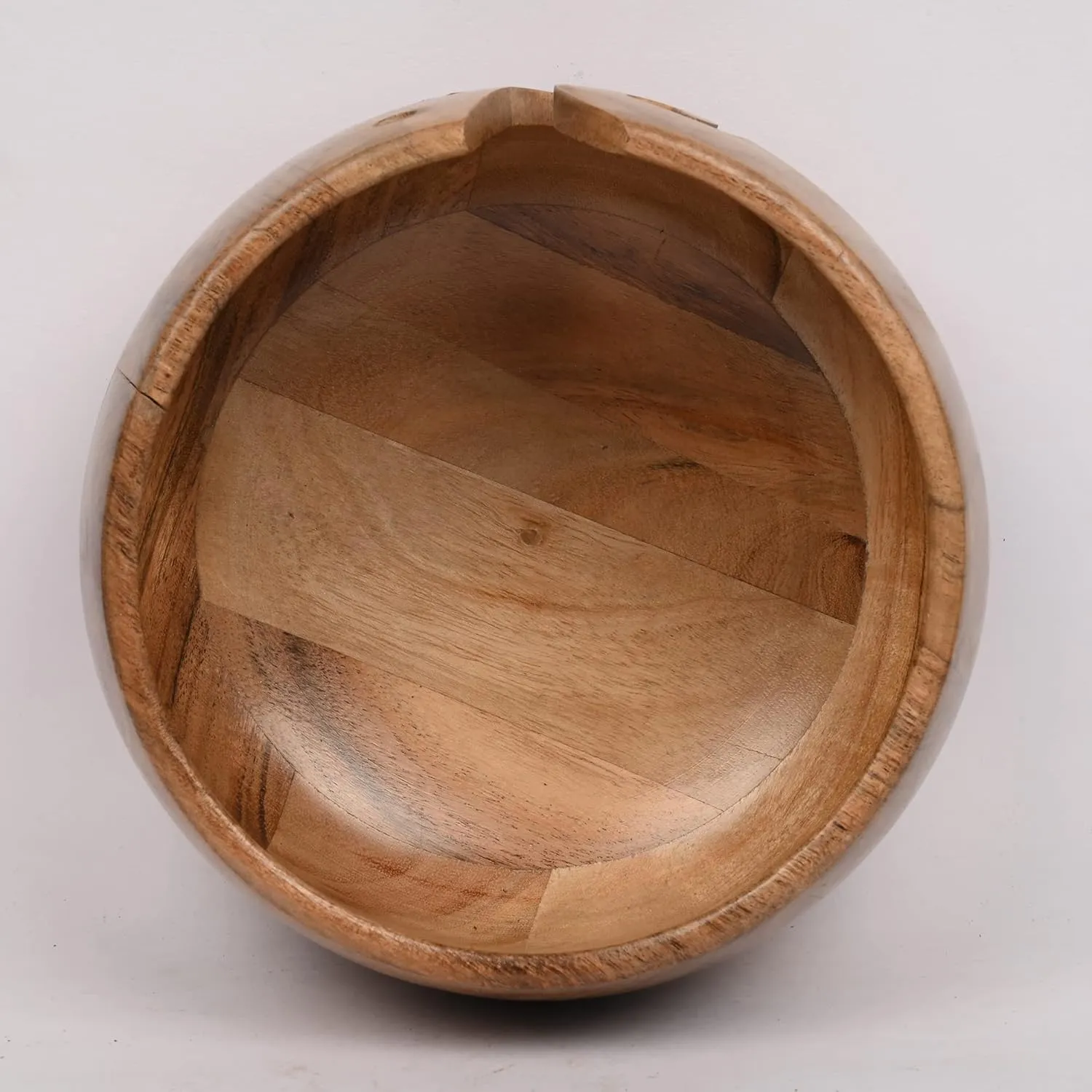 Yarn Bowl - EDHAS Acacia Wooden (7" x 7" x 4'')