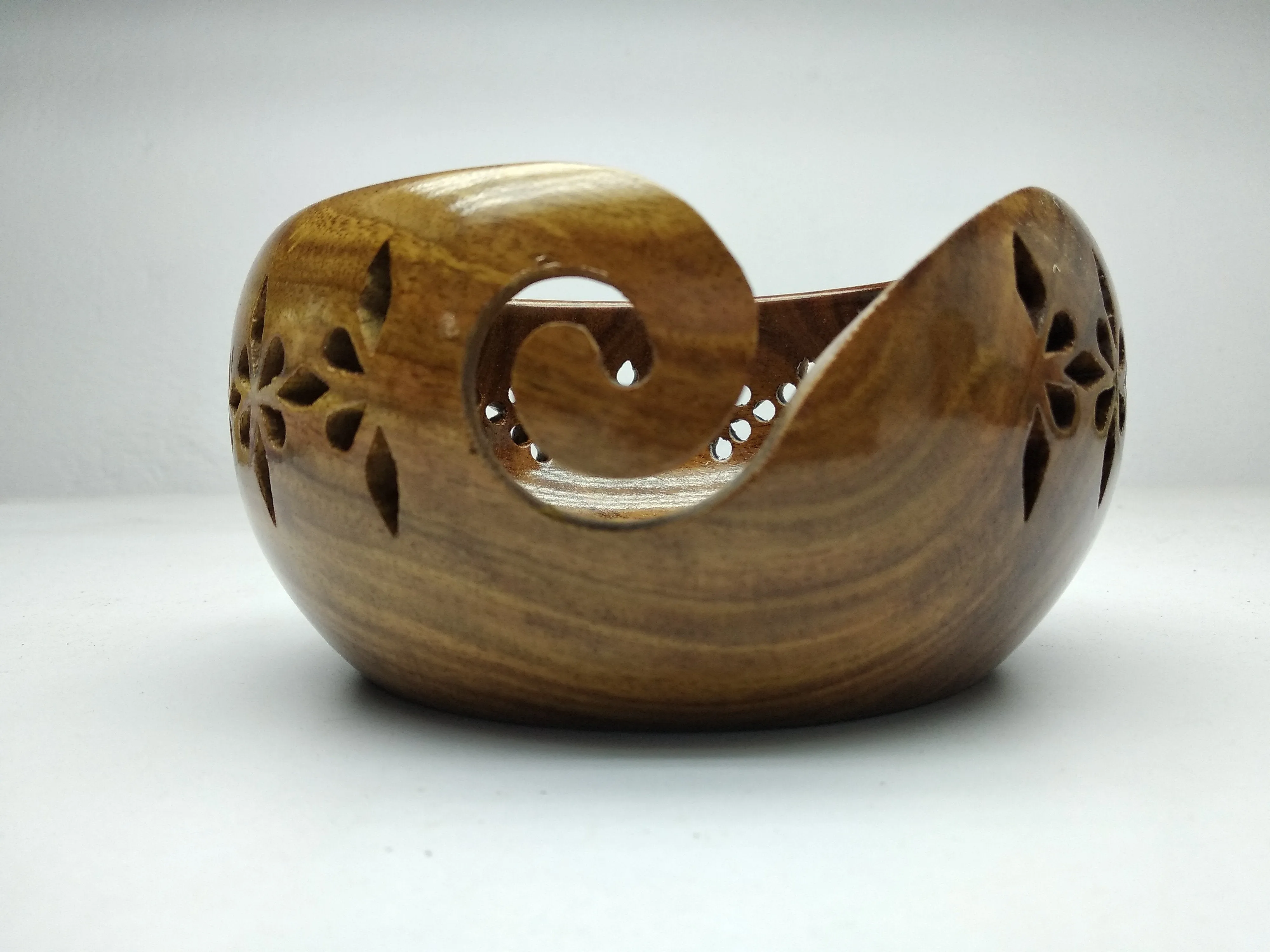 Yarn Bowl Rosewood