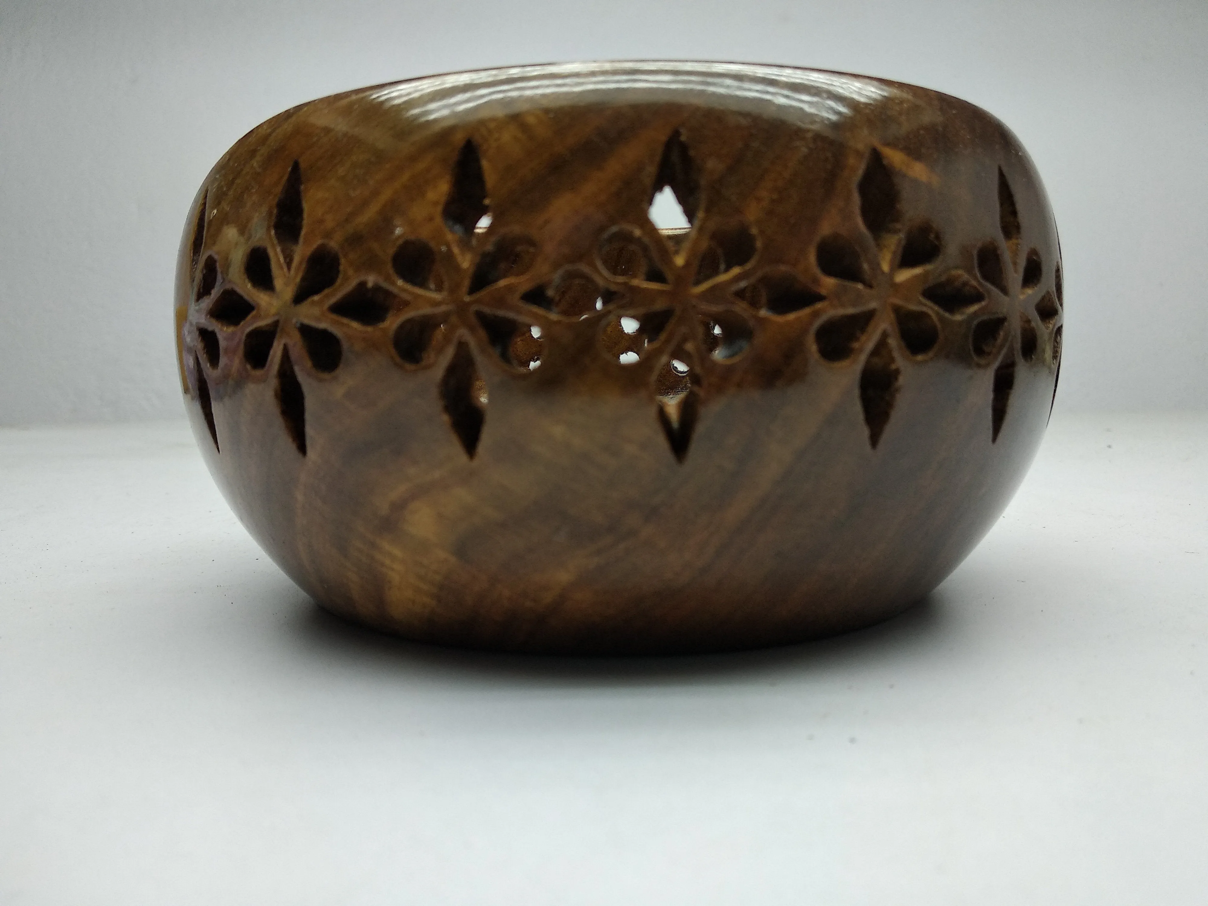 Yarn Bowl Rosewood