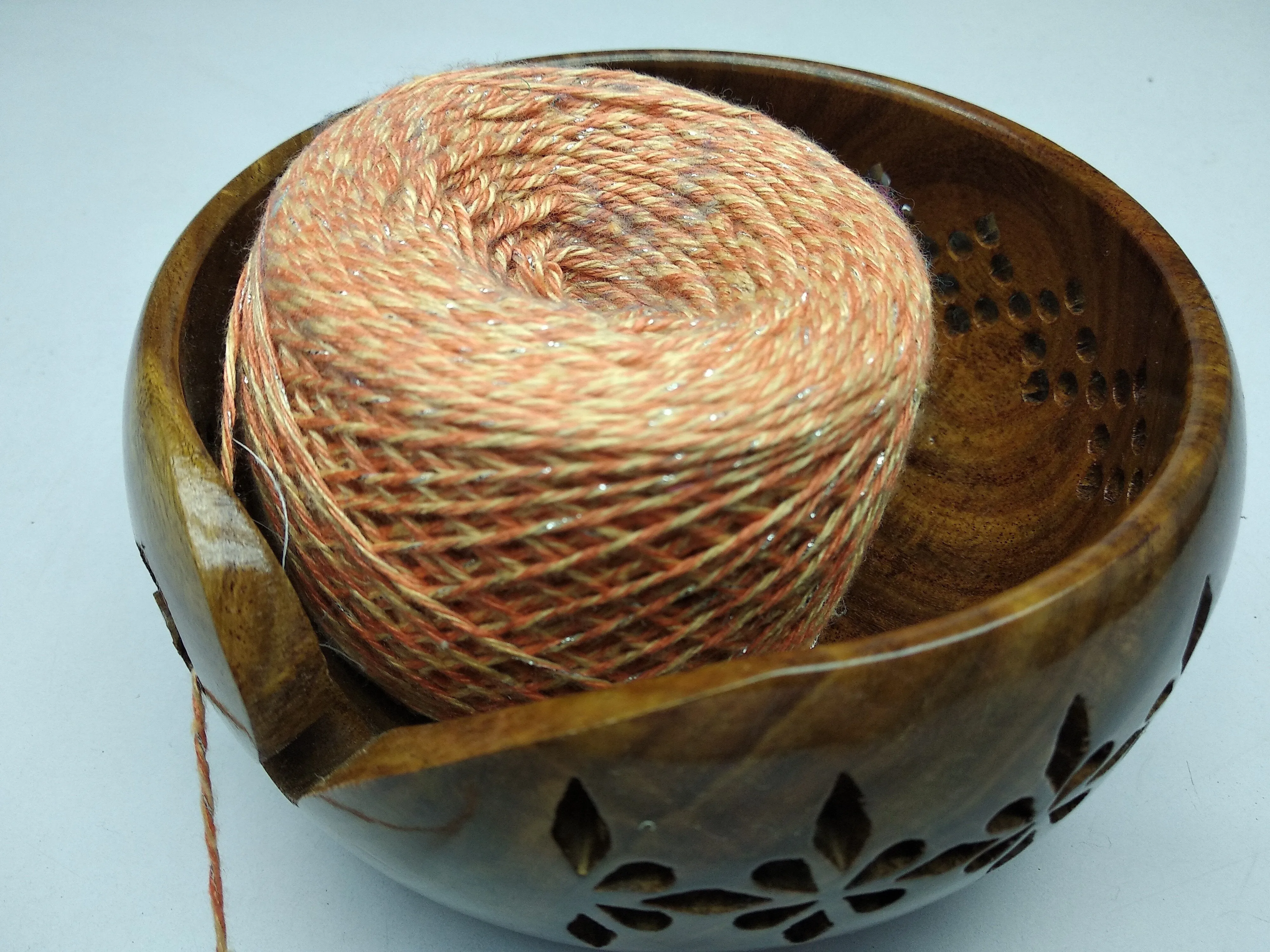 Yarn Bowl Rosewood