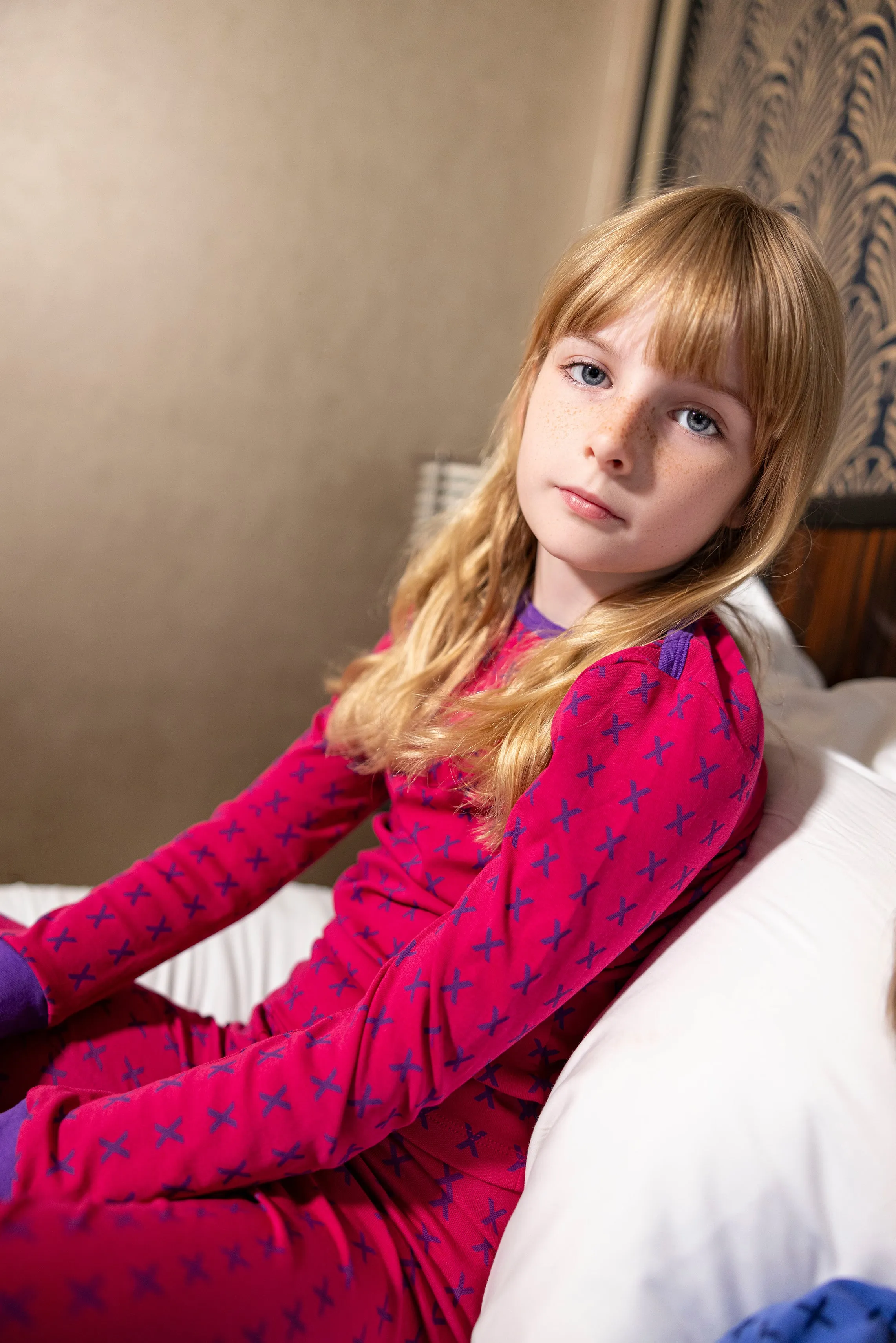 Yarn Stitch Patches Printed PJ-Pink