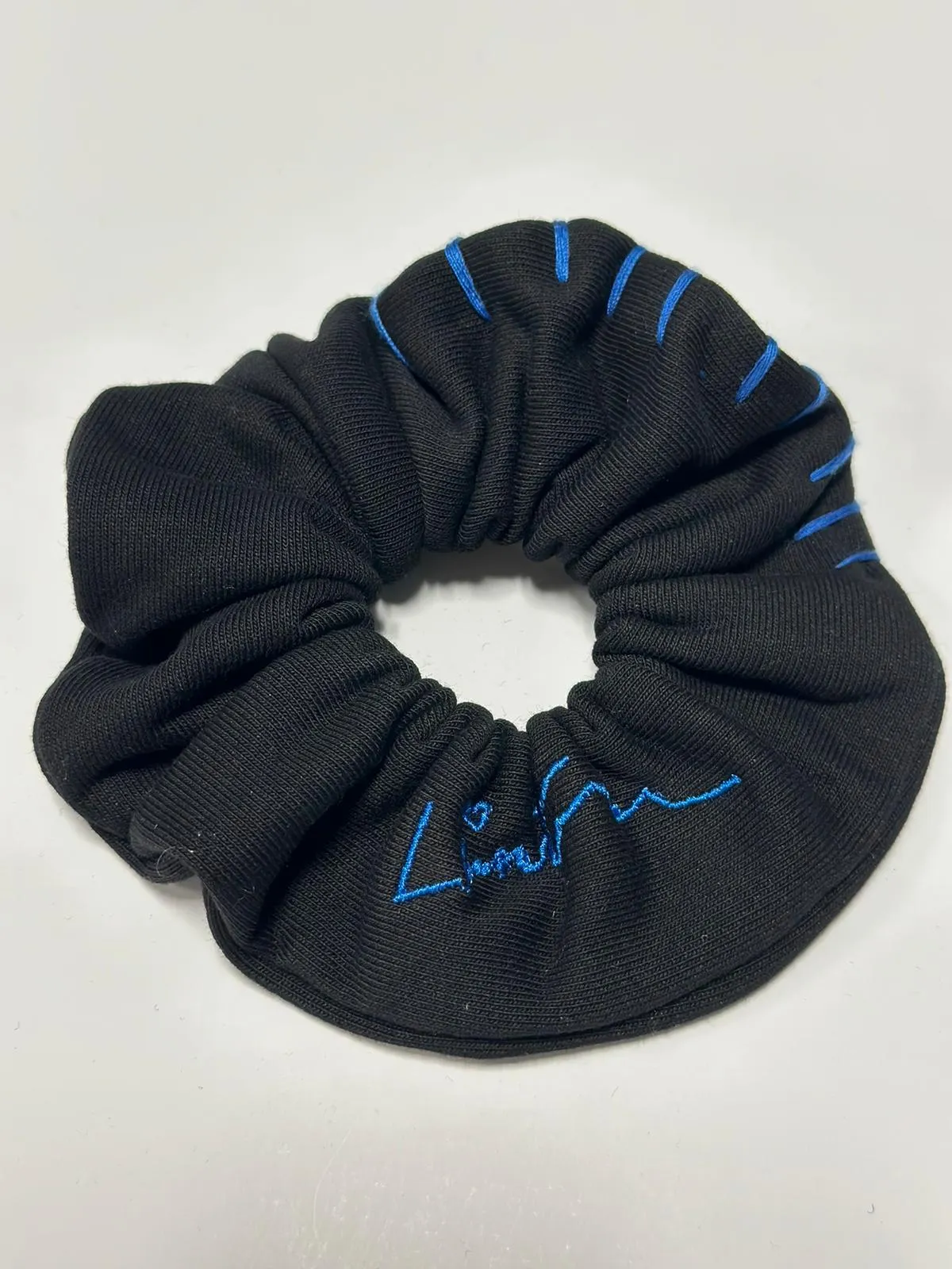 Yarn Stitched Designed Scrunchy