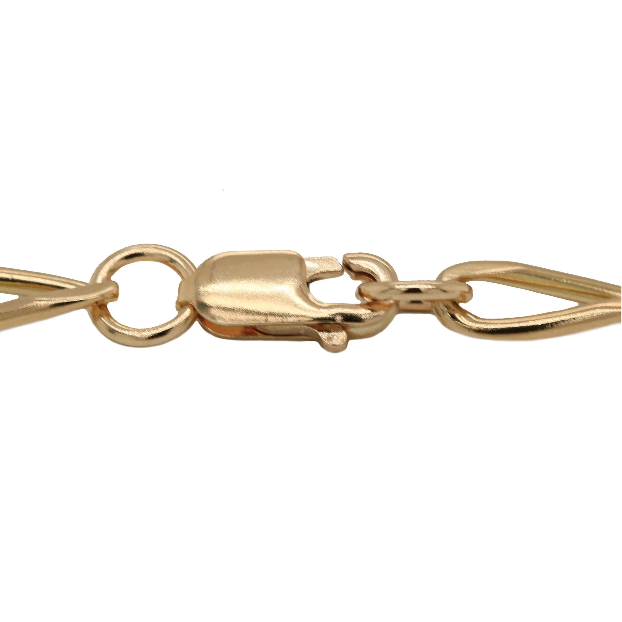 Yellow Gold Twisted Cable Link Chain
