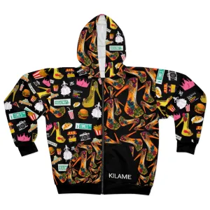 Zip Hoodie Street 'Time Square'
