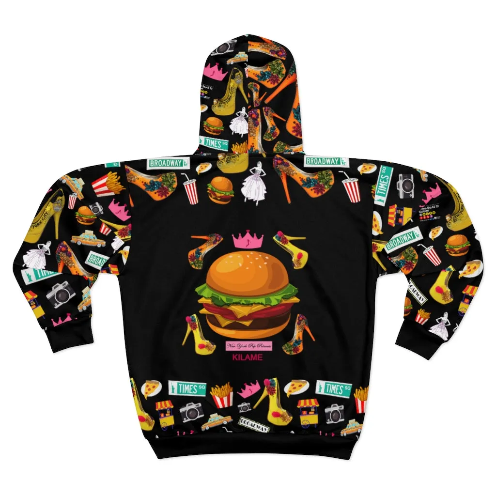 Zip Hoodie Street 'Time Square'