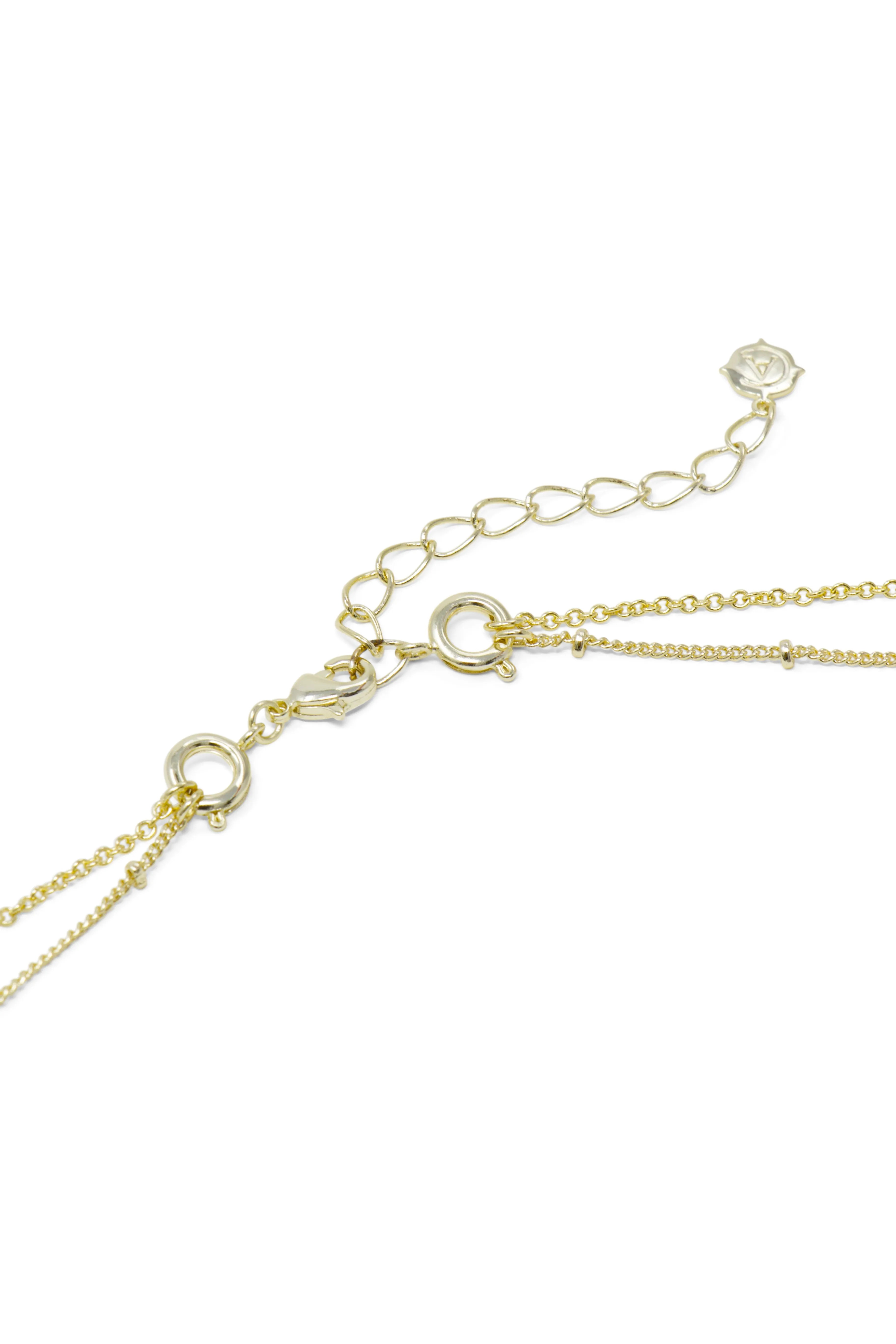Zodiac Layered Necklace, Taurus
